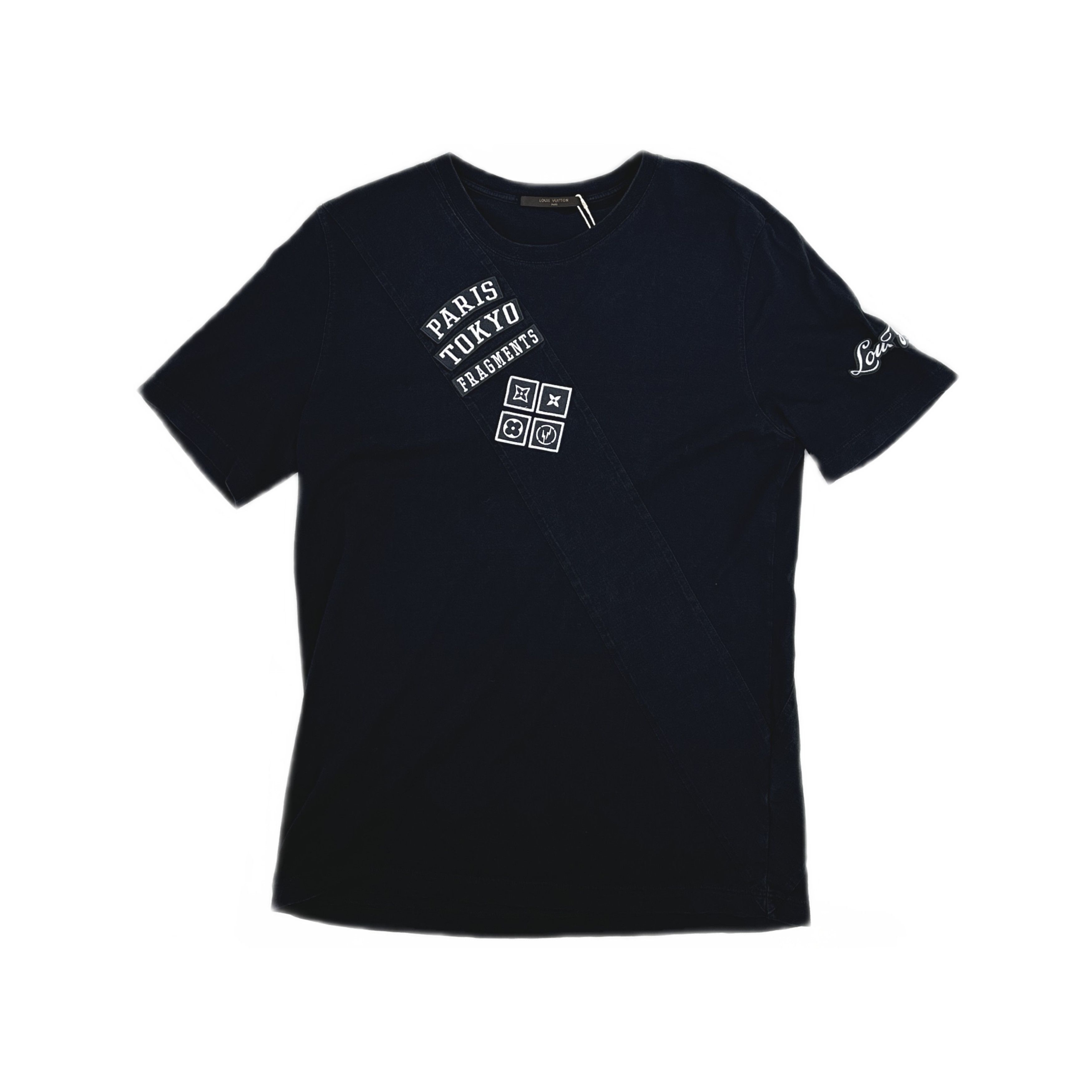 Louis Vuitton Louis Vuitton x Fragment Bolt Logo T-Shirt XXL Size US XXL / EU 58 / 5 - 1 Thumbnail