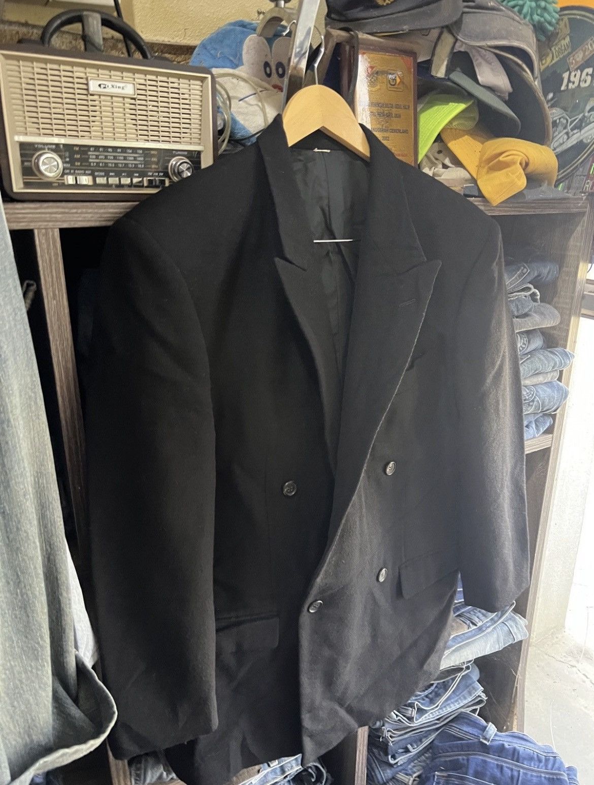 Issey Miyake 🔥Issey Miyake Men Blazer Size 44S - 6 Thumbnail