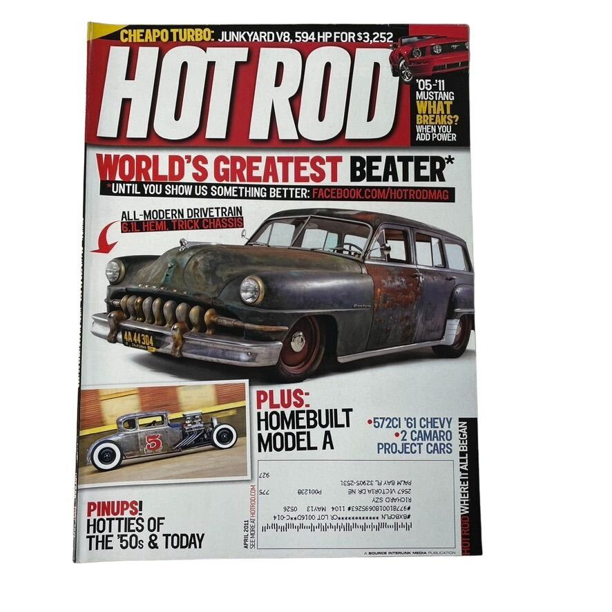 Other Hot Rod Magazine u April 2011 Pinups Hotties of the 50s and | Grailed