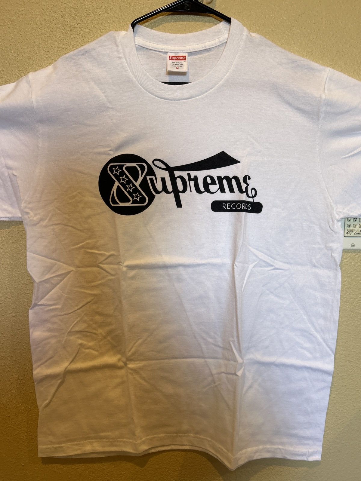 Supreme Supreme Records Tee Size US M / EU 48-50 / 2 - 1 Thumbnail
