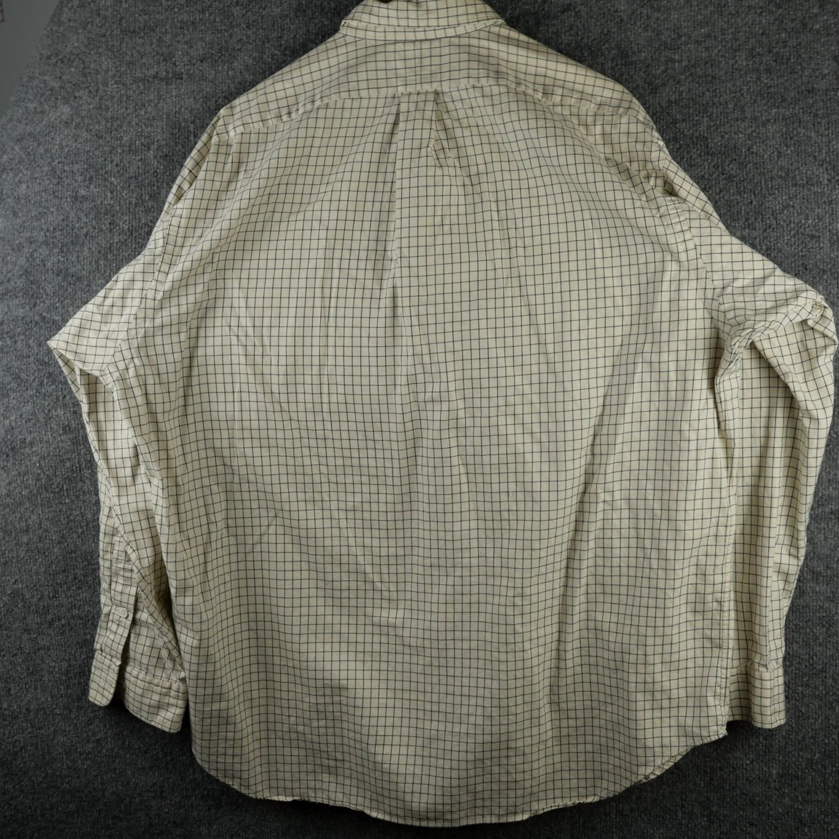 Ralph Lauren Ralph Lauren Shirt Mens XL Yellow Check Button Down Long Sleeve Blake Cotton Size US XL / EU 56 / 4 - 3 Thumbnail