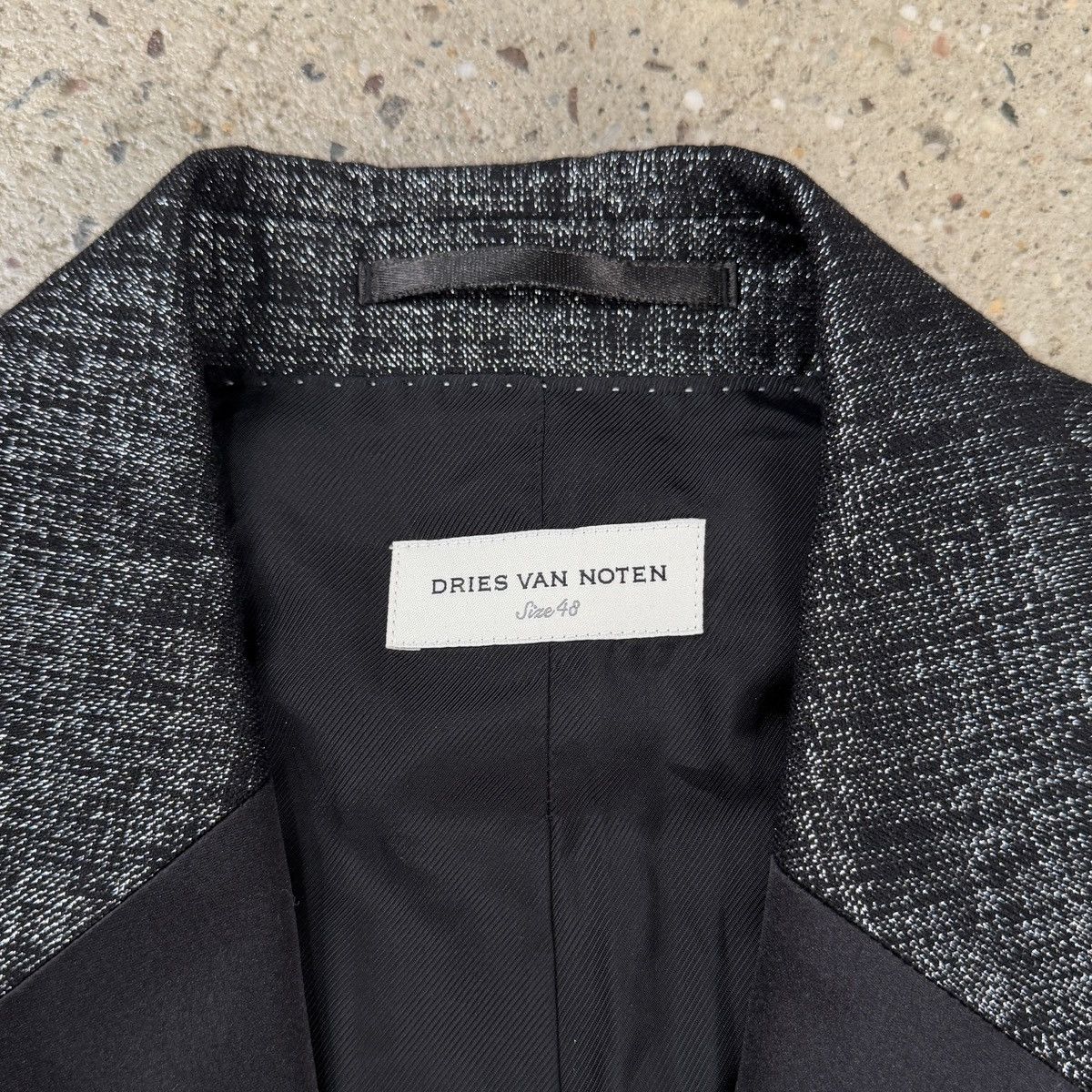Dries Van Noten Dries Van Noten Glitter Tuxedo Suit Size 48R - 7 Thumbnail