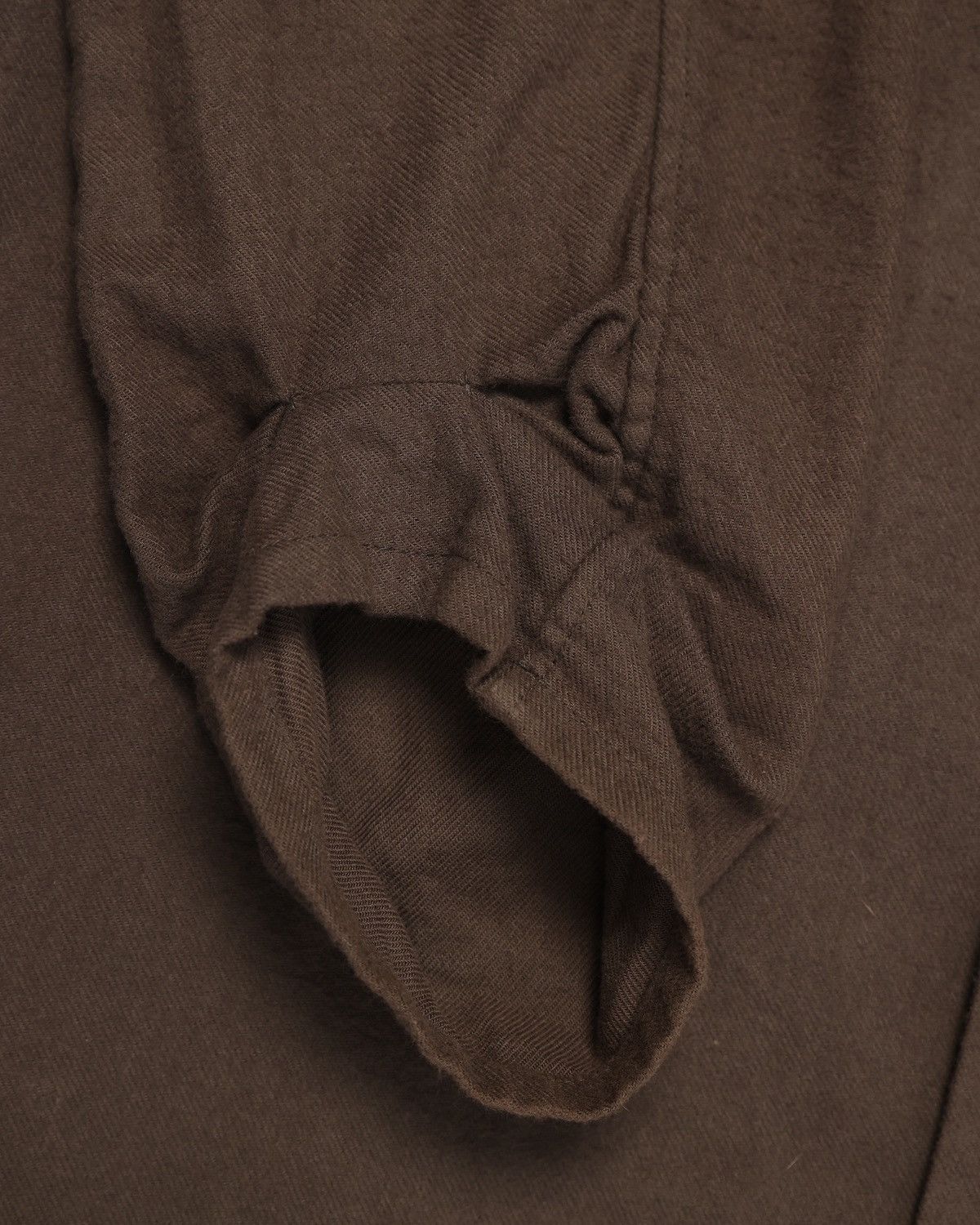 Yohji Yamamoto Y’s Yohji Yamamoto Brown Oversized Long Shirt Coat Size US S / EU 44-46 / 1 - 5 Thumbnail