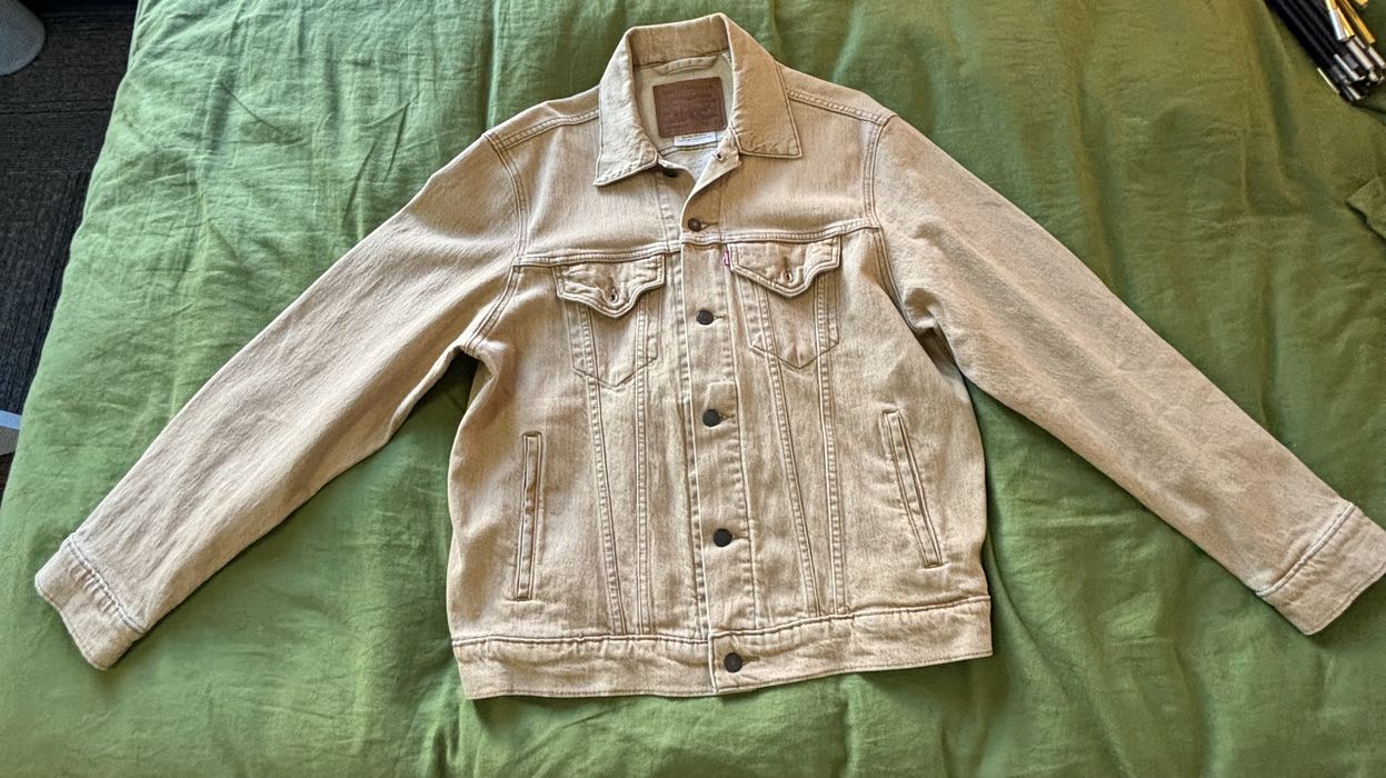 Levi's Levis Tan Denim Jacket Grailed