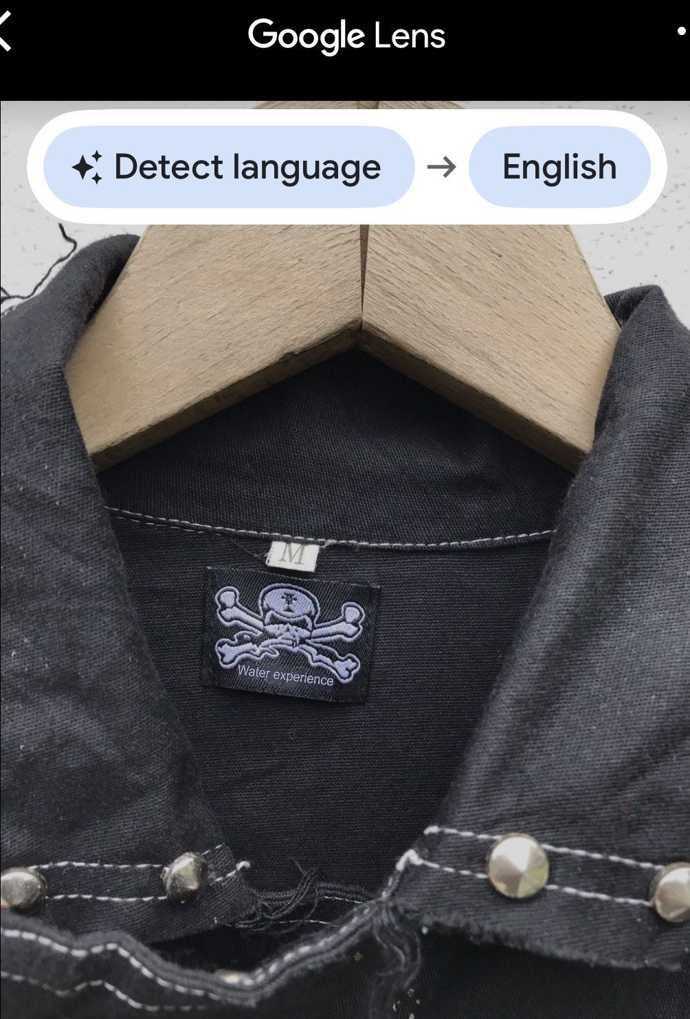 Japanese Brand Black Punk Style Zipper Skull Jacket (16" x 21") Size US XS / EU 42 / 0 - 8 Thumbnail