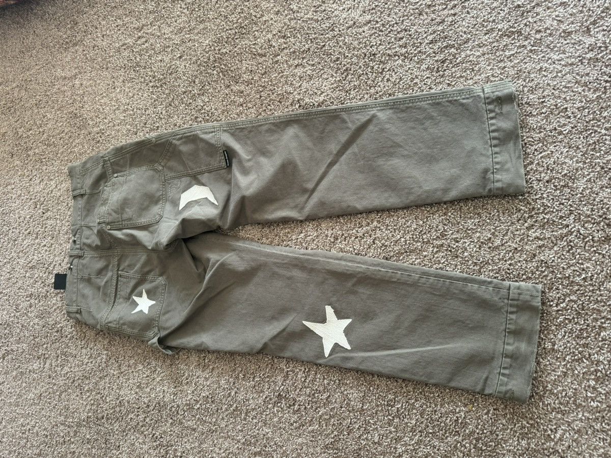 Palm Angels Palm Angels Night Sky Cargo Pants Size US 30 / EU 46 - 2 Thumbnail