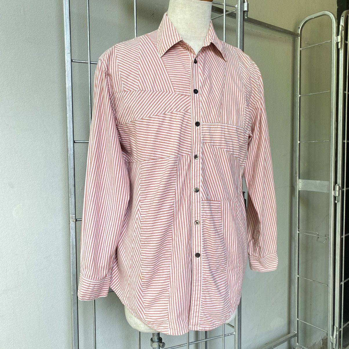 Hai Sporting Gear HAI SPORTING GEAR Red and White Striped Button-Up Shirt Size US M / EU 48-50 / 2 - 11 Thumbnail