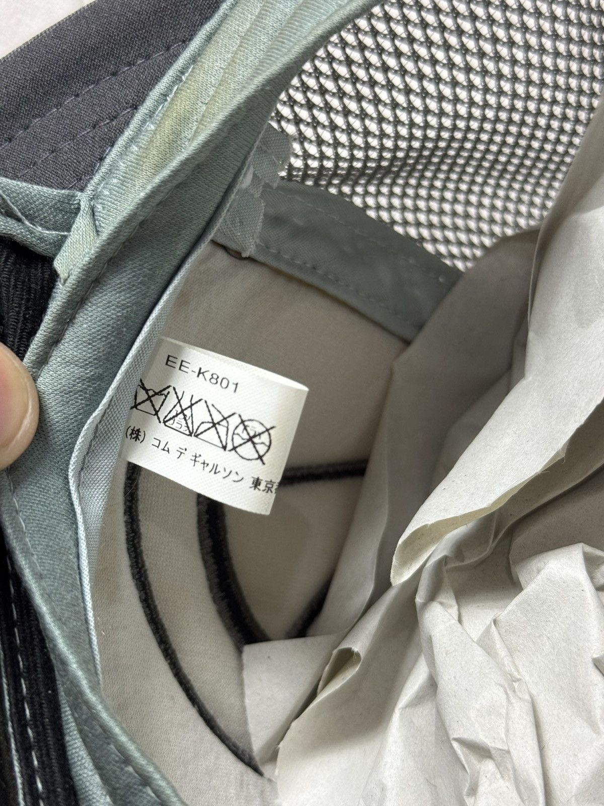 Comme des Garcons × Comme des Garcons Homme Plus Rare Comme des Garcons Goggles Hat Size ONE SIZE - 6 Thumbnail