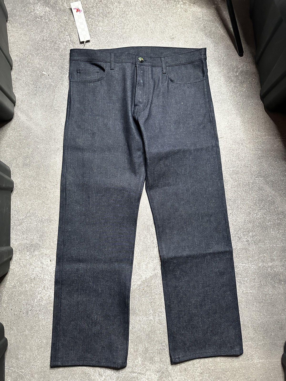 Matty Boy Matty Boy Anti Promo Patch Jeans Navy Size US 36 / EU 52 - 1 Thumbnail