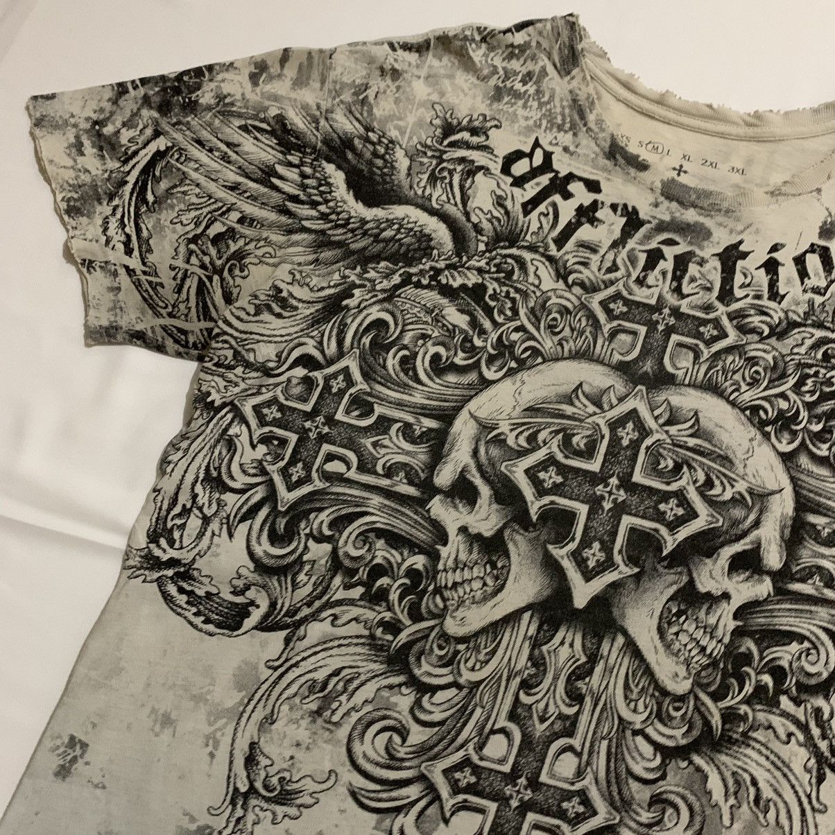 Affliction × Tapout affliction vedor vs barnet (extremly rare item) Size US XL / EU 56 / 4 - 6 Thumbnail