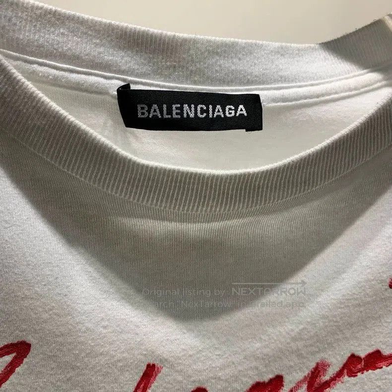 Balenciaga Balenciaga Script Logo Short Sleeve Top. Size US S / EU 44-46 / 1 - 2 Thumbnail