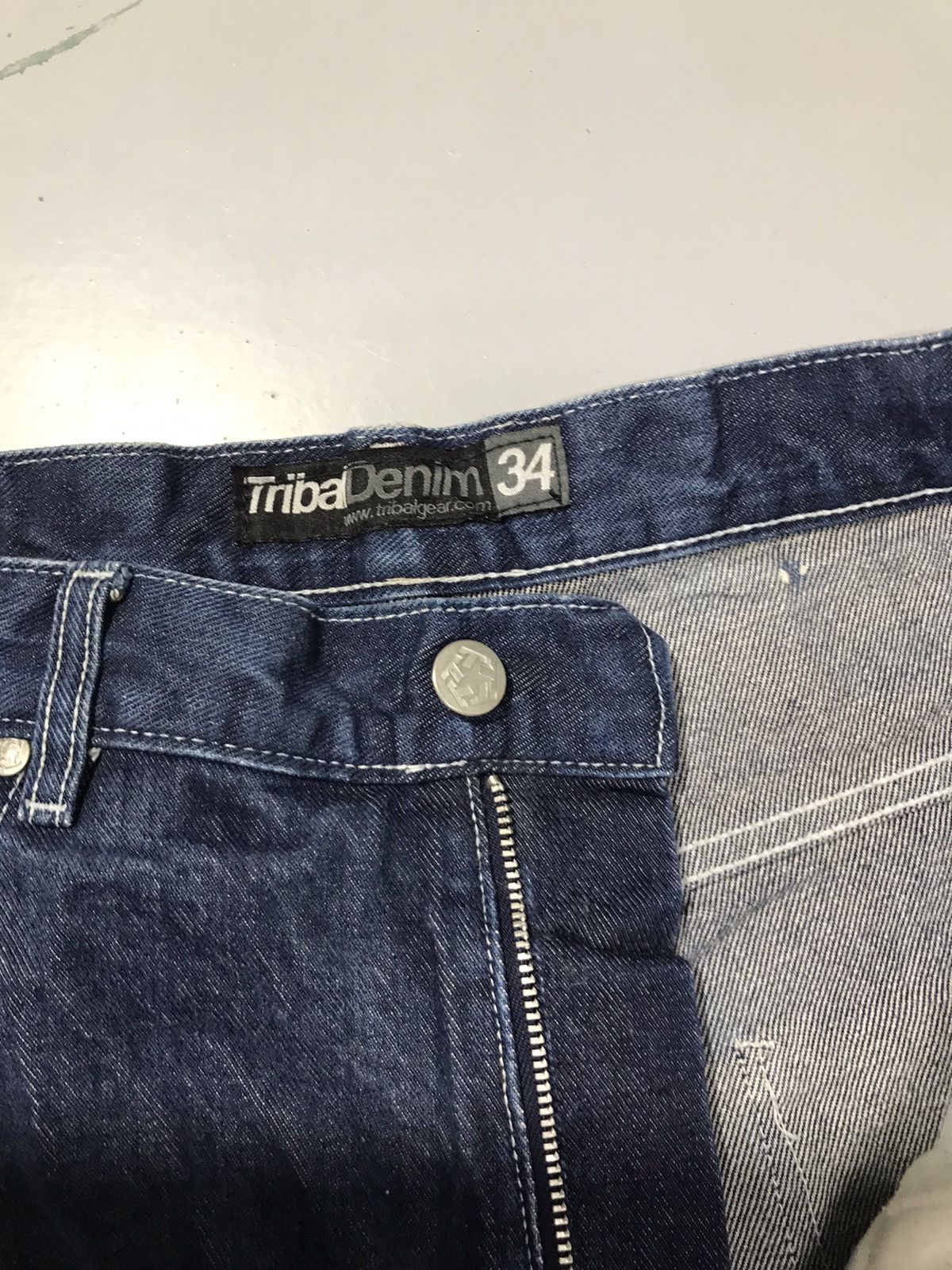 Southpole Vintage Tribal embroidered denim Size US 34 / EU 50 - 7 Thumbnail