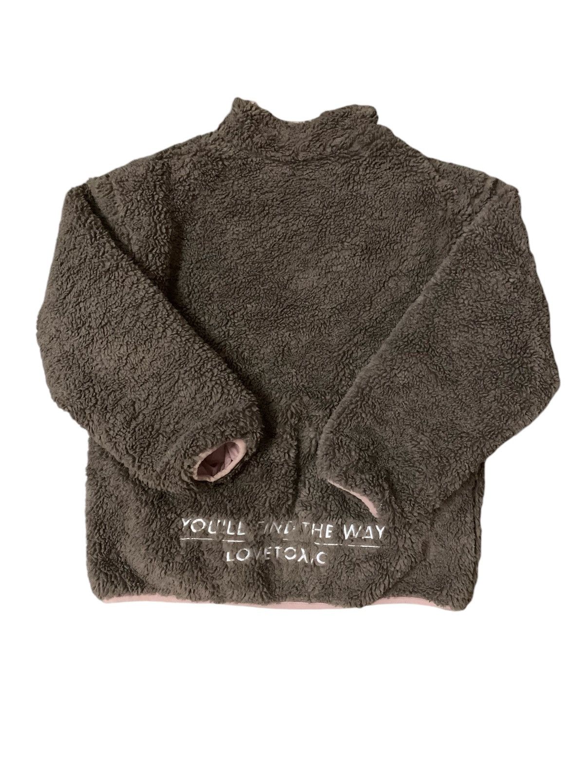 Japanese Brand Lovetoxic Retro Deep Pile Fleece Jacket Size US M / EU 48-50 / 2 - 2 Thumbnail