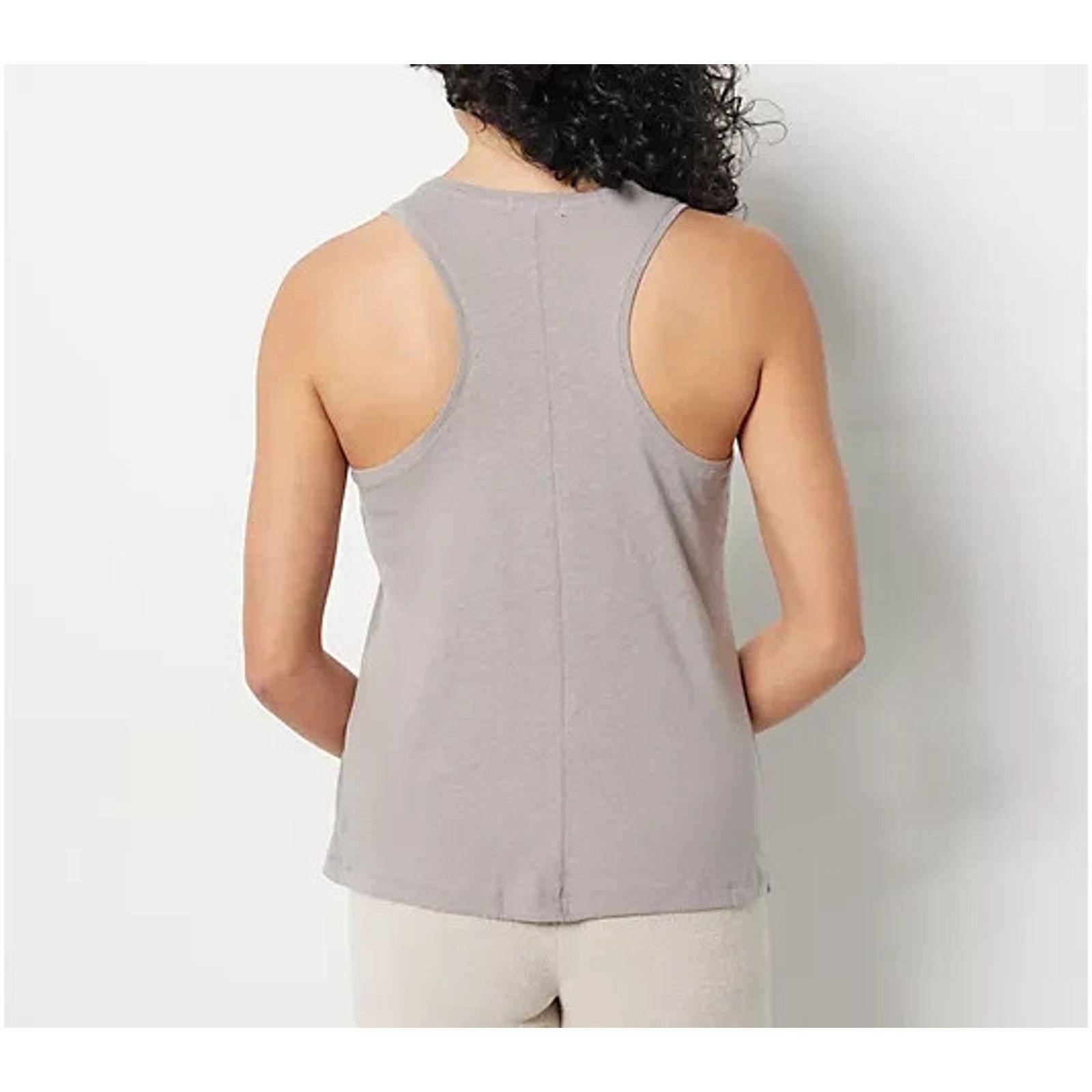 & Other Stories Barefoot Dream Malibu Linen Cotton Racer Back Tank S A644297 Size S / US 4 / IT 40 - 2 Thumbnail