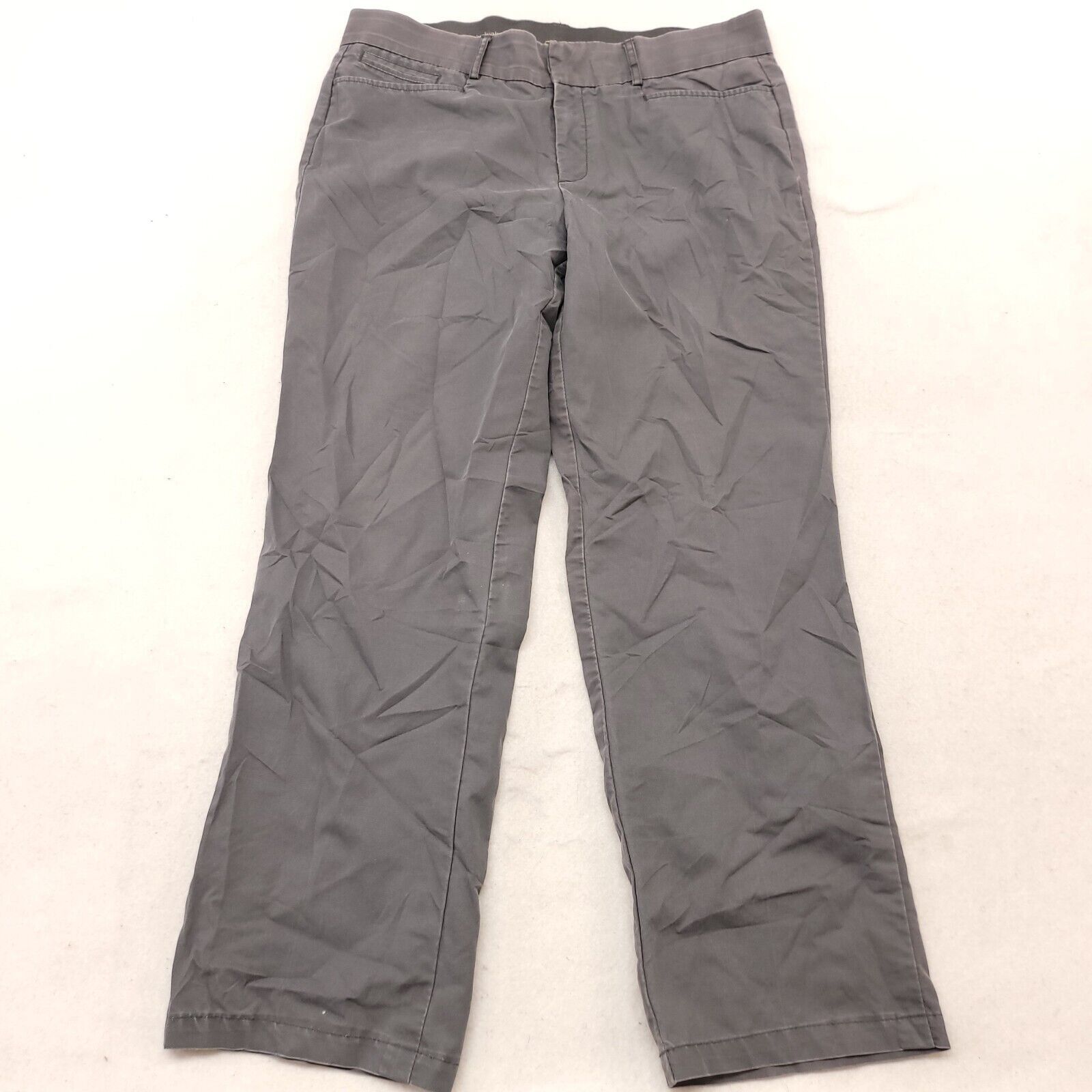 Dockers Dockers Button Medium Wash Chino Pants Womens Size 12 Gray Size 34" / US 12 / IT 48 - 2 Thumbnail