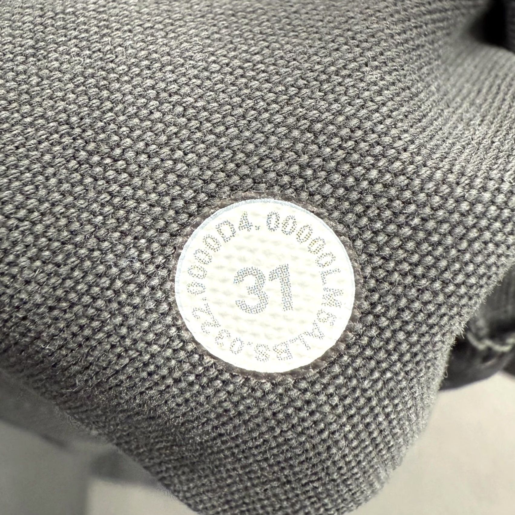 Lululemon Lululemon ABC Pants Mens 31 Gray Five-Pocket Slim Fit Chino Casual Stretch Wearable Light Logo Minor Details N/A Size US 31 - 3 Thumbnail