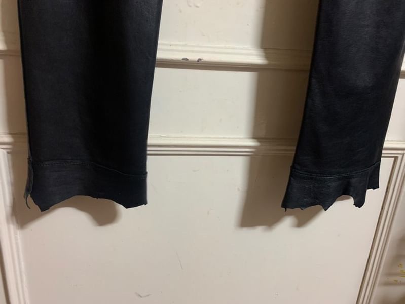Number (N)ine × Takahiromiyashita The Soloist. The Soloist 2015 A/W Rough out leather pants Size US 29 - 5 Thumbnail