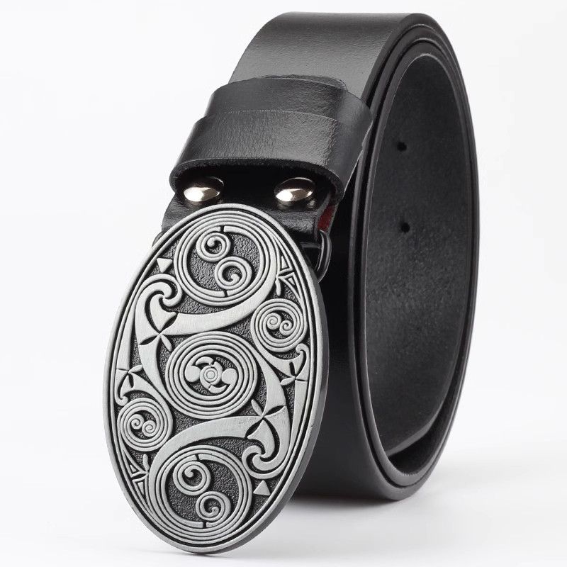 Designer Hip-hop Vintage Belt Riveted Belts Menswear Accessories Size ONE SIZE - 1 Thumbnail