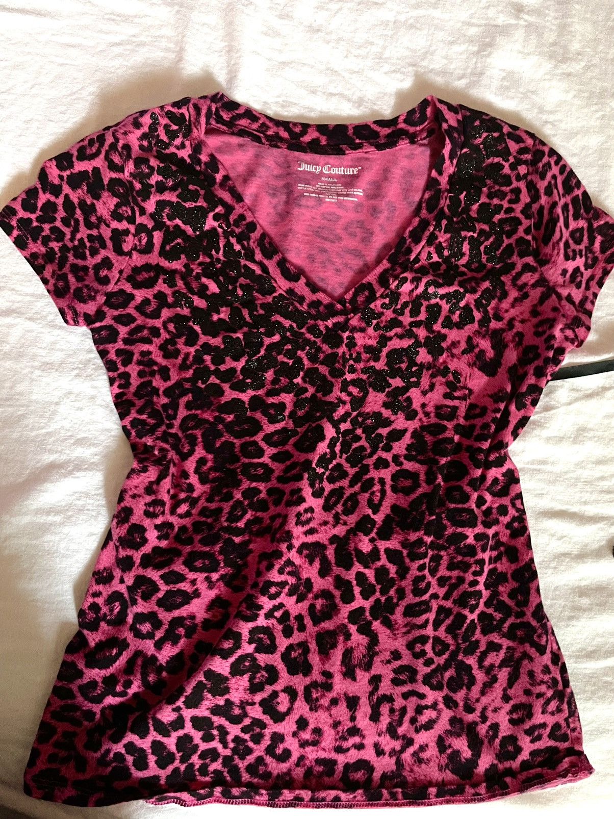 Juicy Couture Juicy Couture Leopard Top Size S / US 4 / IT 40 - 1 Thumbnail