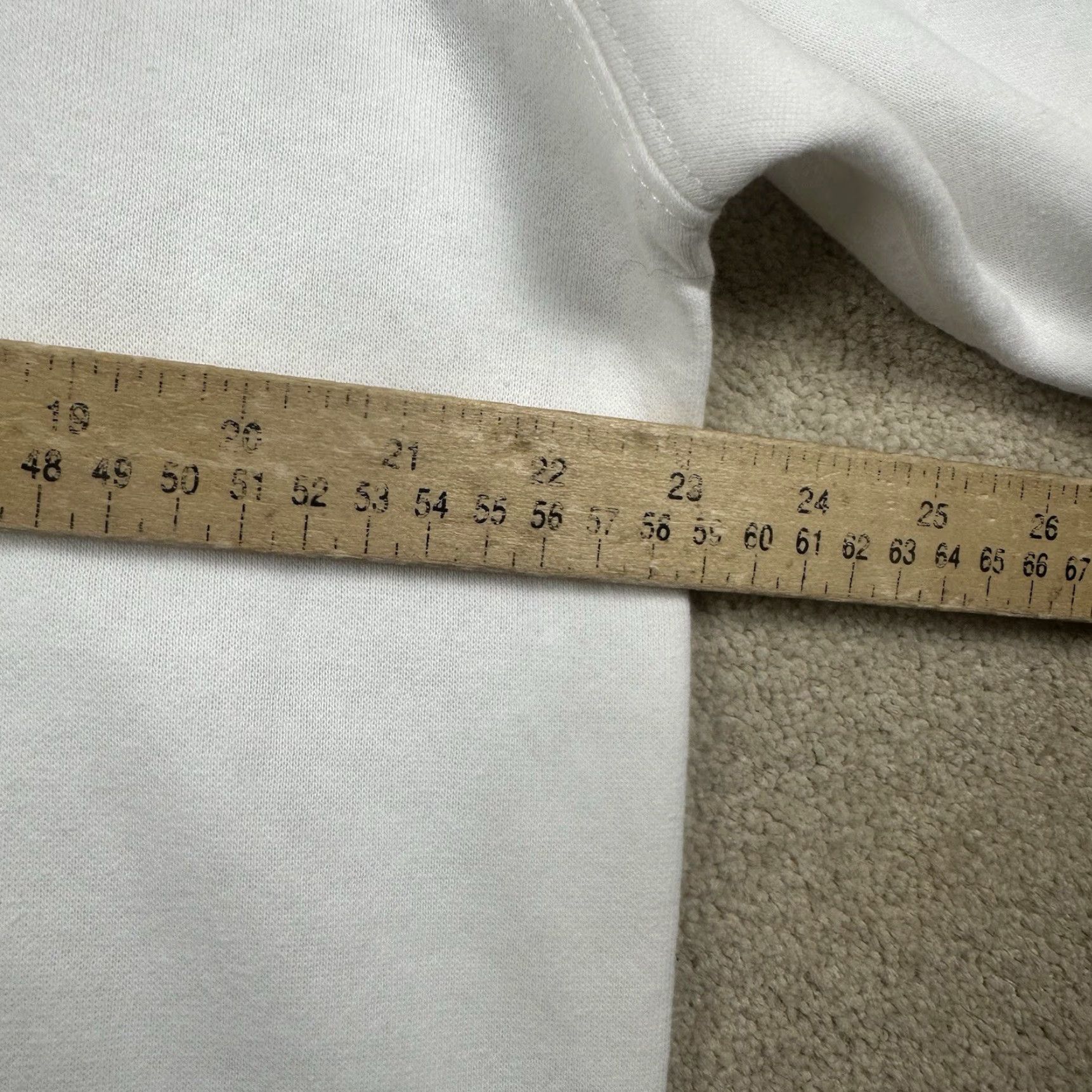 The North Face The North Face Hoodie Sweatshirt Womens XL White Adult Regular Hooded Pullover Fleece Logo Embroidered Pockets Size XL / US 12-14 / IT 48-50 - 5 Thumbnail