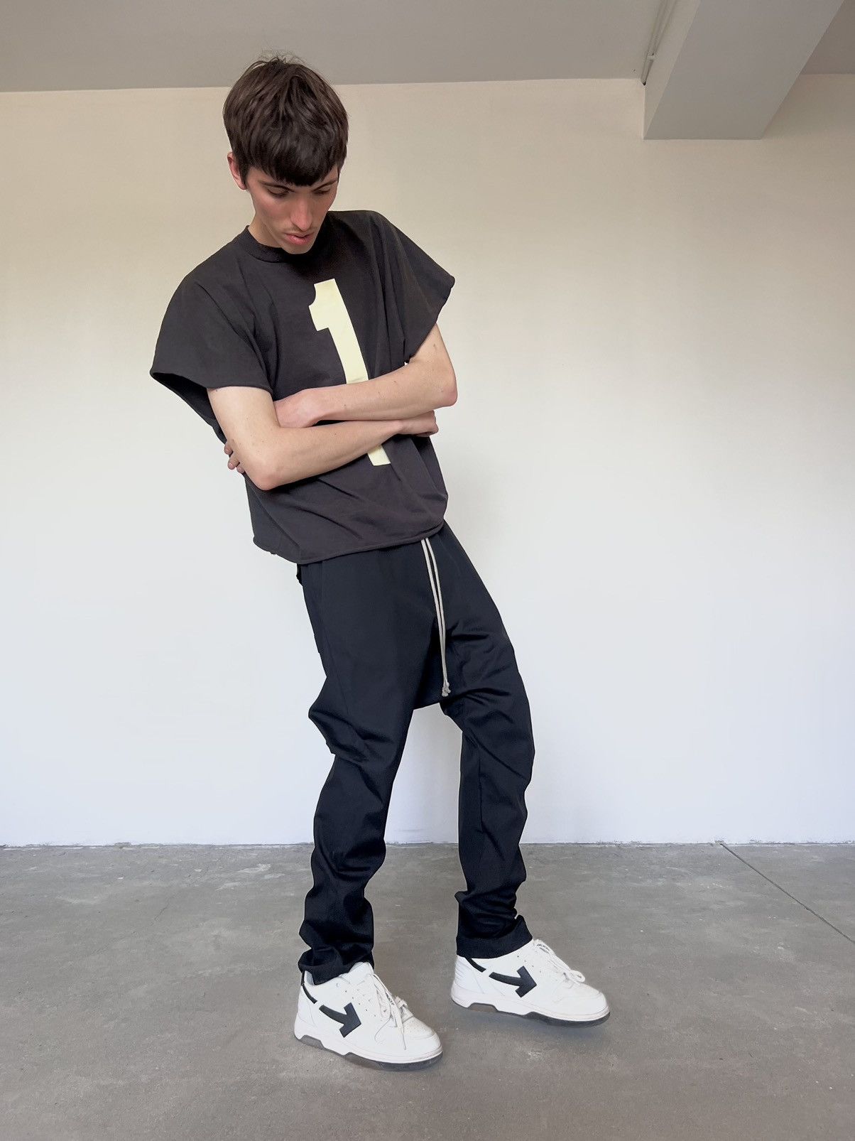 Rick Owens SS24 Lido cotton pants