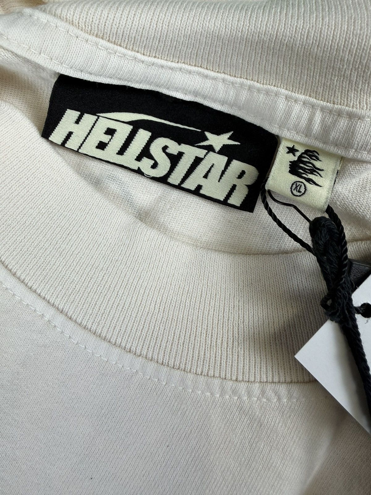 HELLSTAR Hellstar Records Cream T-Shirt Size US XL / EU 56 / 4 - 3 Thumbnail