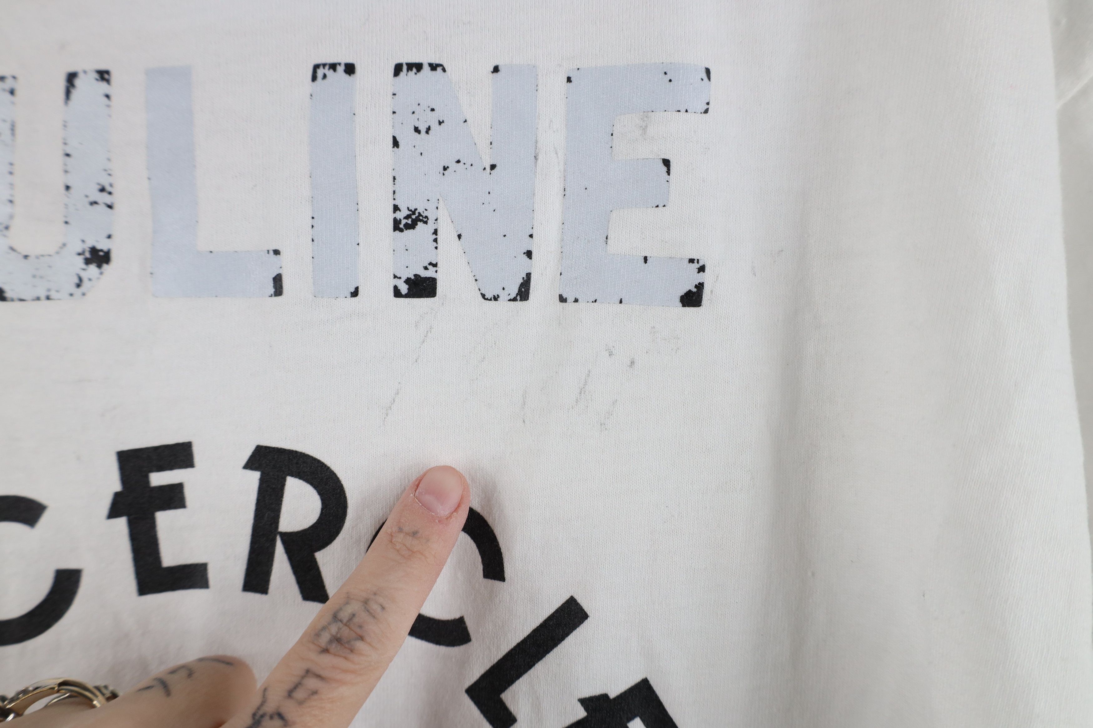 Vintage Vintage 90s Streetwear Francais French Club T-Shirt USA Size US L / EU 52-54 / 3 - 9 Thumbnail