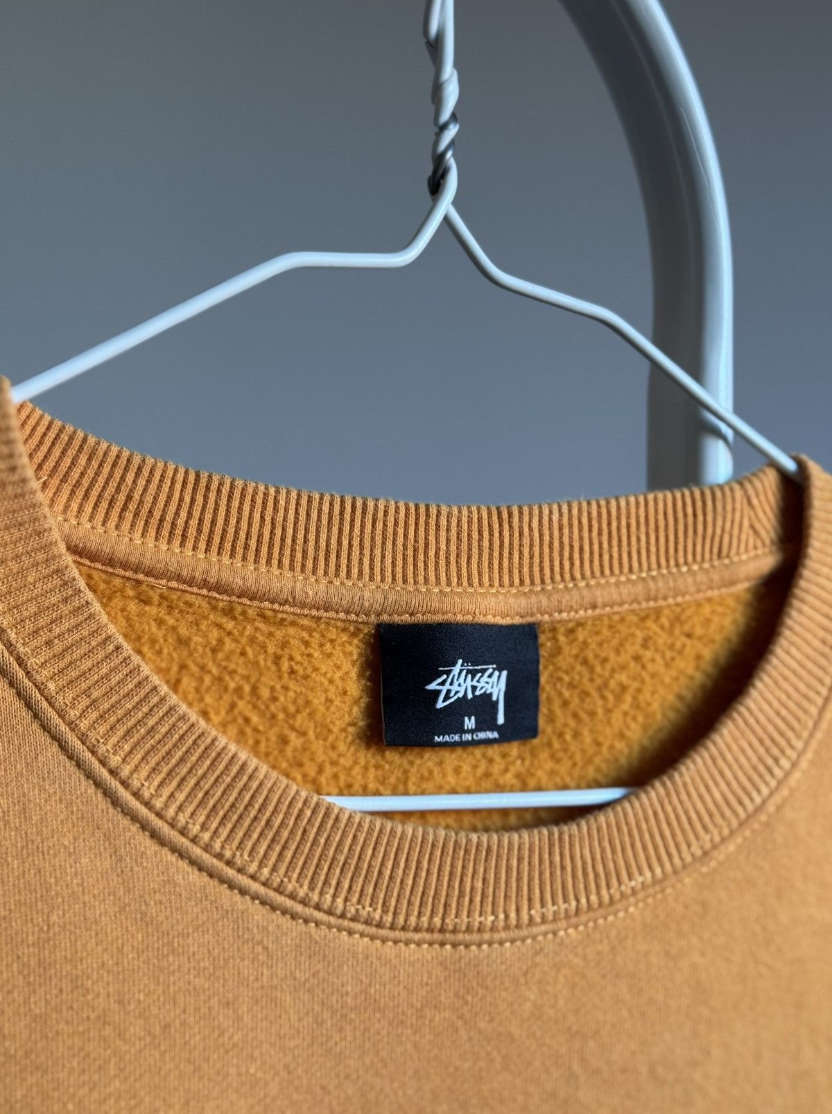Stussy Stussy Basic Logo Sweatshirt Orange M Size US M / EU 48-50 / 2 - 5 Thumbnail
