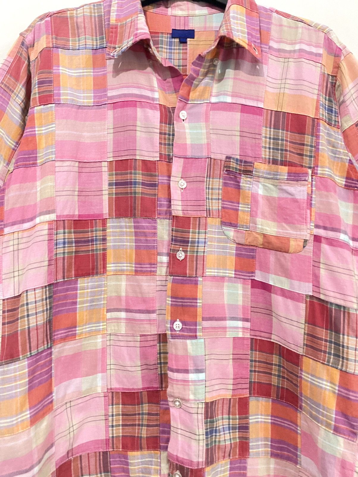 Beams Plus × Beauty Beast × Japanese Brand Beams plus 🇯🇵 edition patchwork button shirt Size US L / EU 52-54 / 3 - 4 Thumbnail
