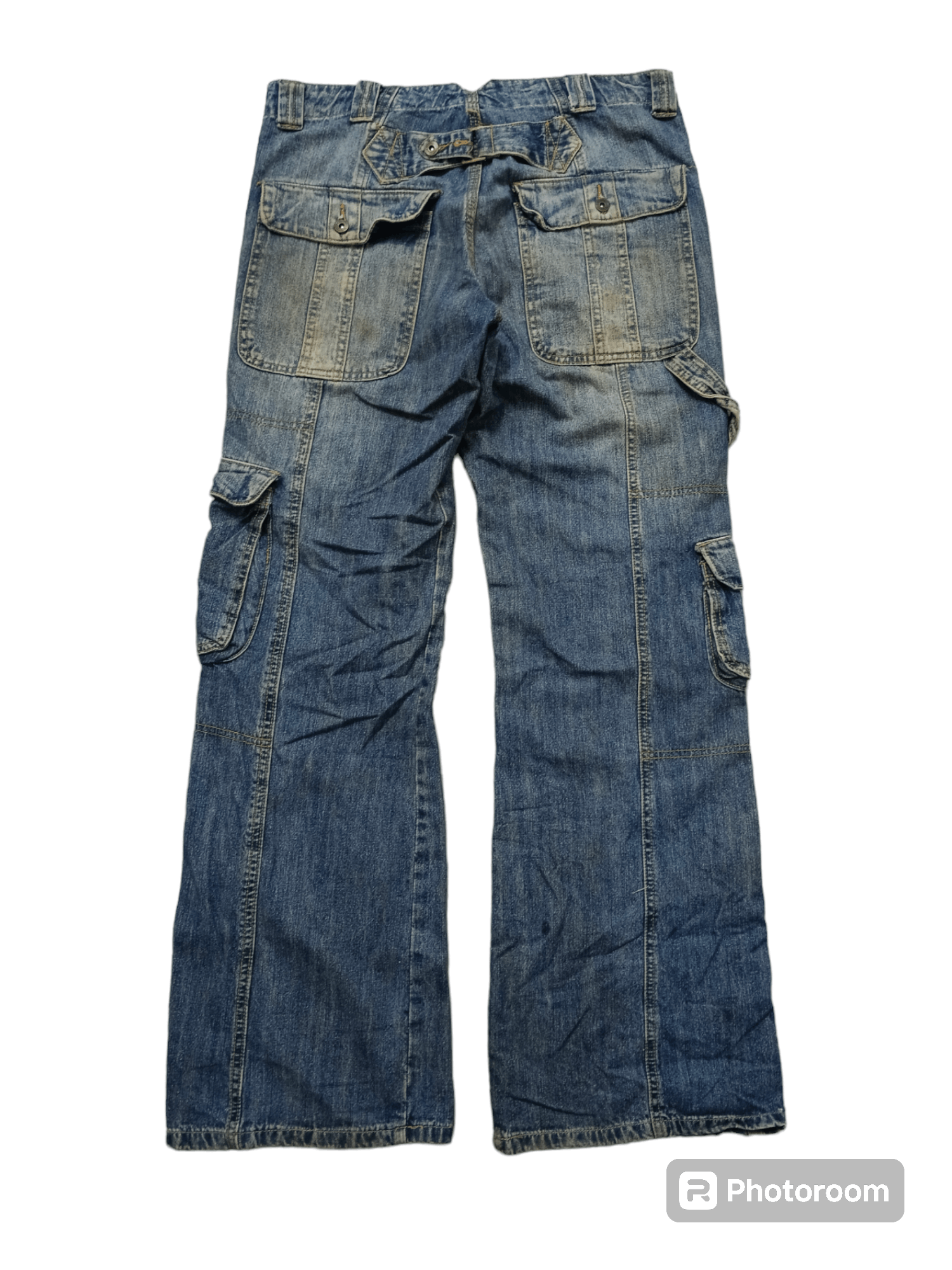 If Six Was Nine SICK BAGGY DOROTHY PERKINS CARGO PANTS Size 29" - 2 Thumbnail
