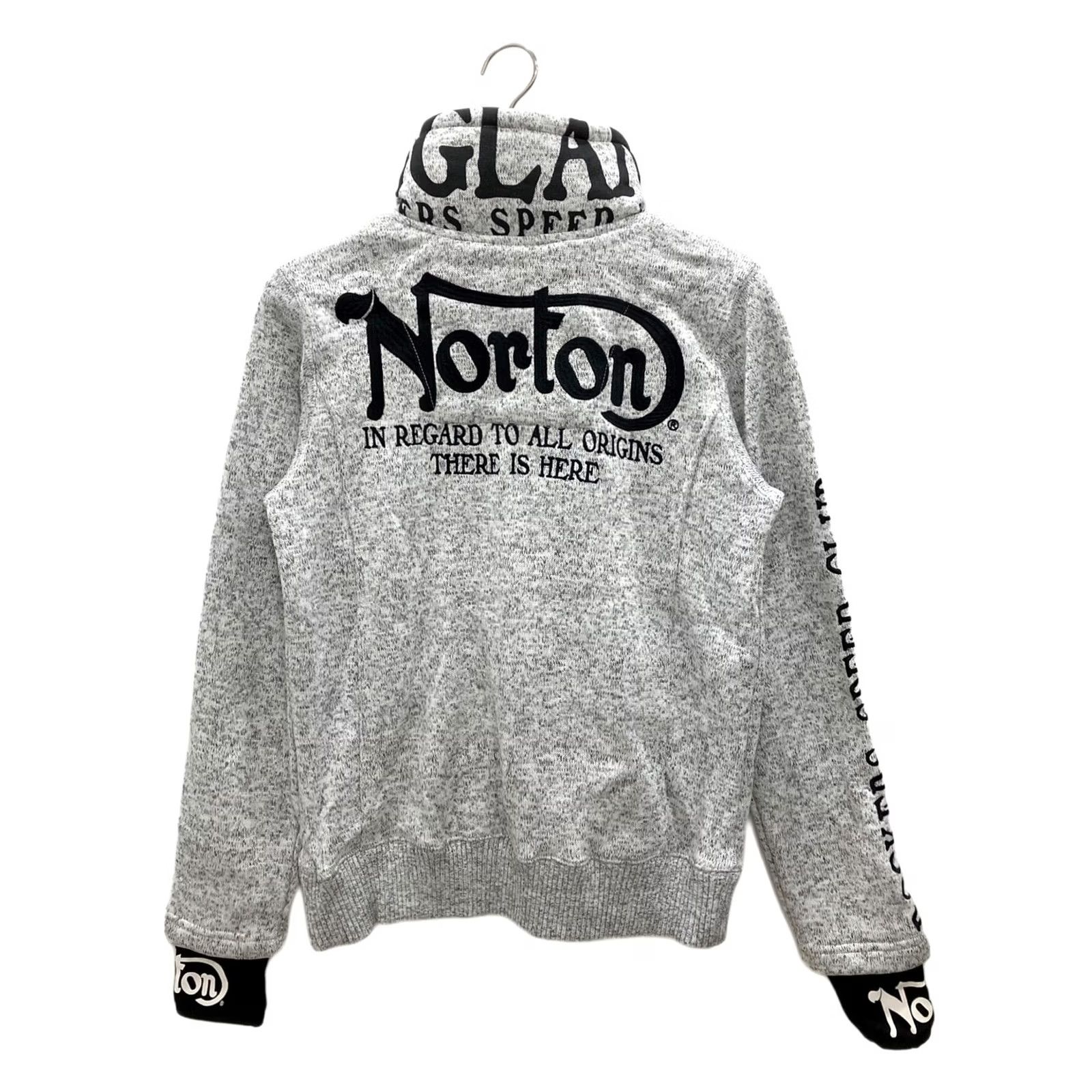 Vintage Norton Jacket Gray Men Medium Track Jacket 183N1310 Size US M / EU 48-50 / 2 - 2 Thumbnail