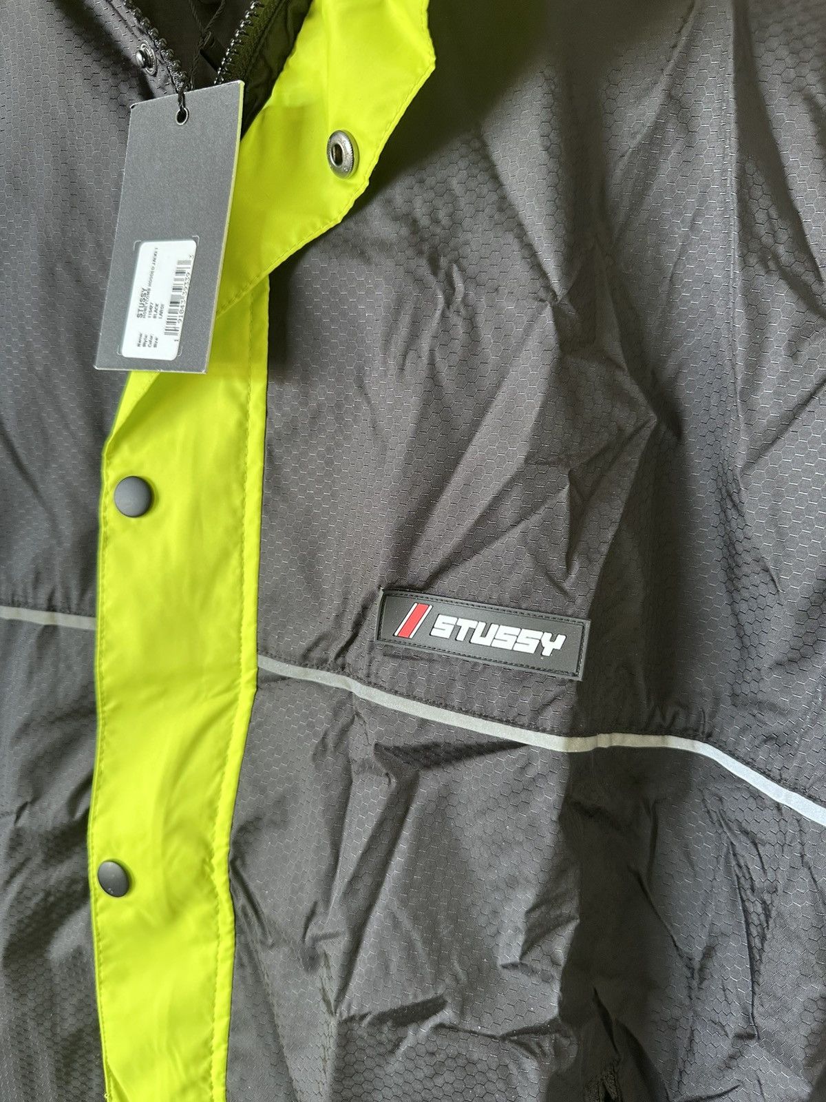 Stussy Stussy HoneyComb Hooded Jacket Size US L / EU 52-54 / 3 - 2 Thumbnail