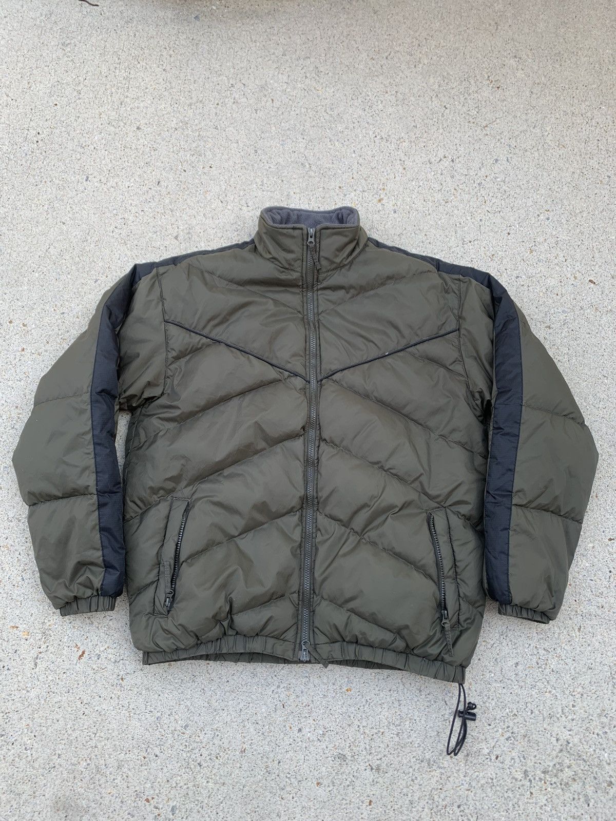 Vintage Green Puffer Jacket Size US M / EU 48-50 / 2 - 1 Thumbnail