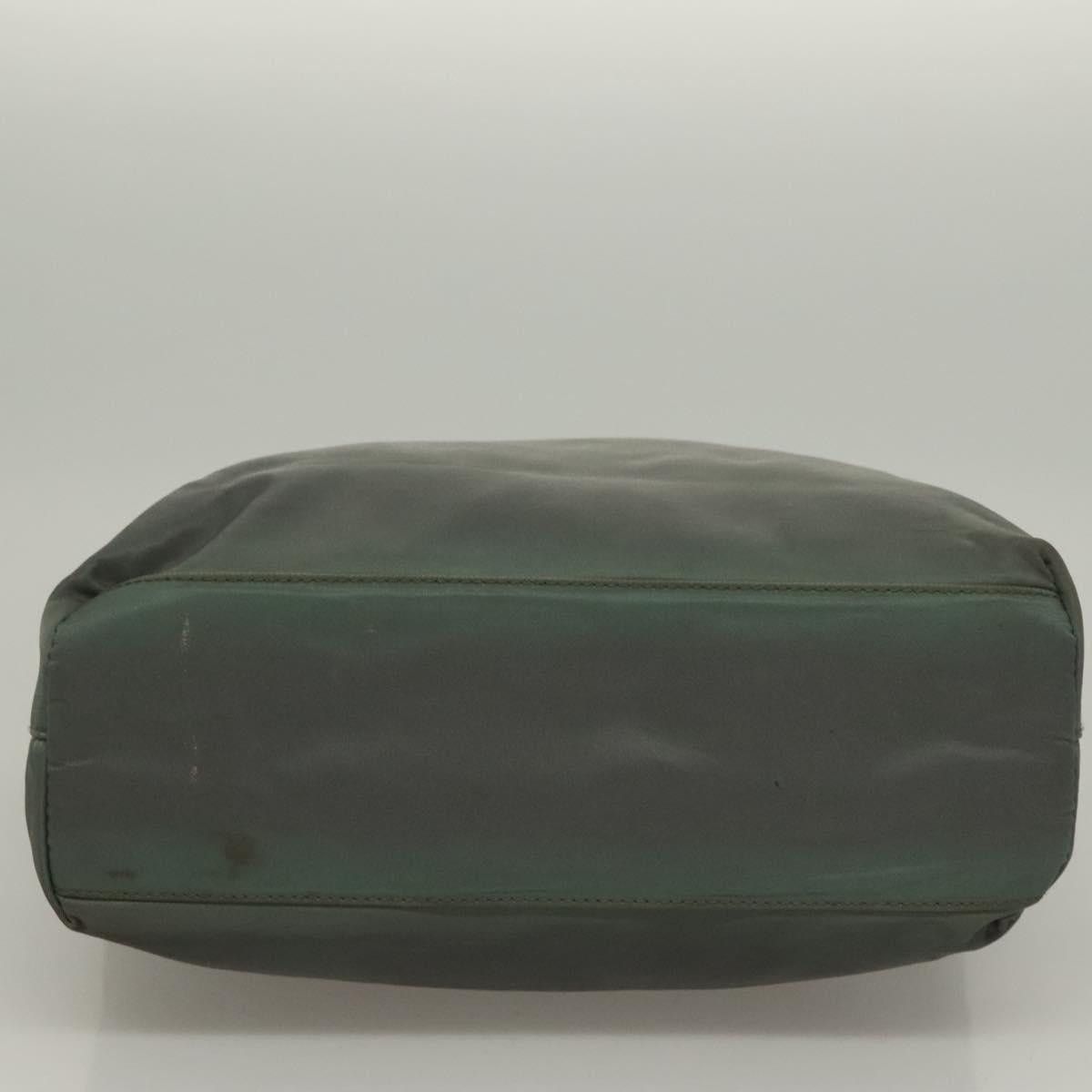 Prada PRADA Hand Bag Nylon Khaki Silver Size ONE SIZE - 9 Thumbnail