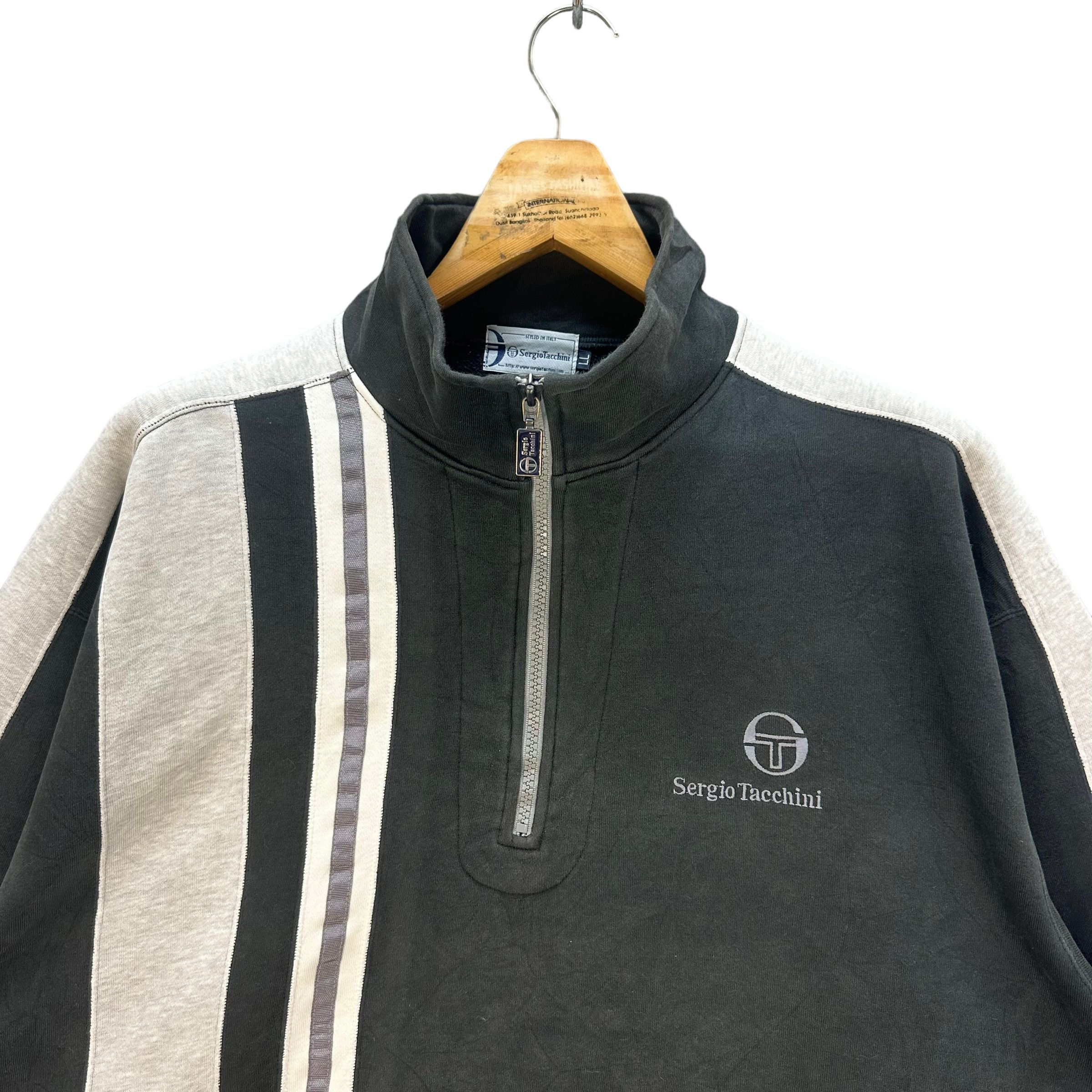Sergio Tacchini SERGIO TACCHINI HALF ZIP SWEATER #8127-204 Size US L / EU 52-54 / 3 - 2 Thumbnail
