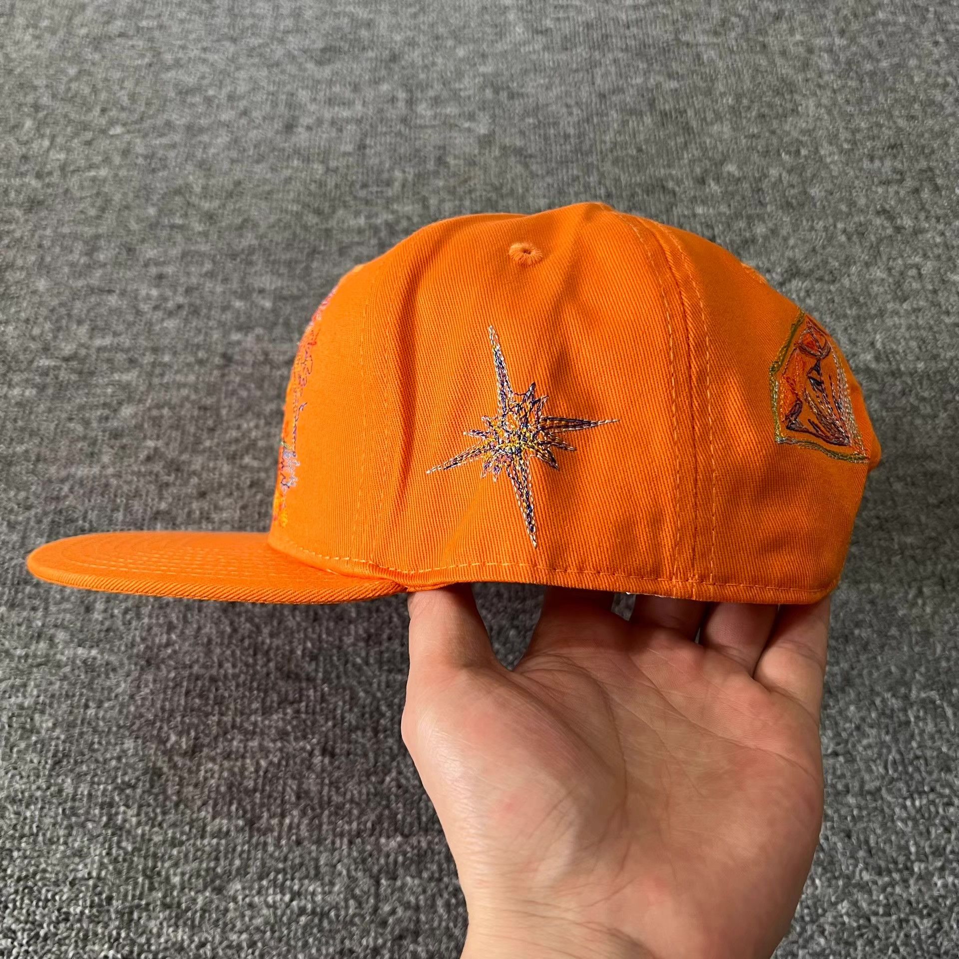 Billionaire Boys Club BBCDiamondDollarSingle-LineEmbroideredFlatBrimBaseballCap Q7 Size ONE SIZE - 9 Thumbnail