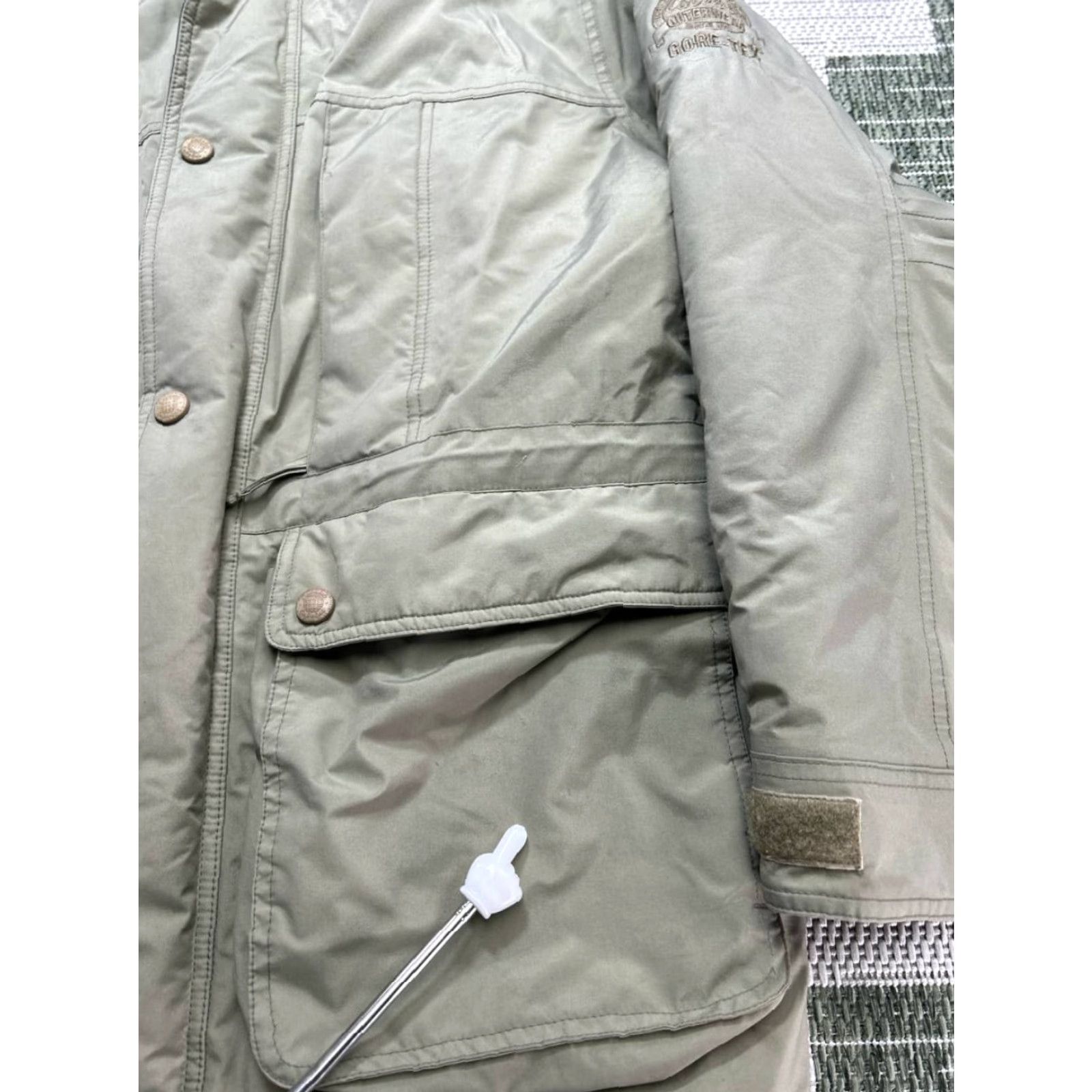 Vintage Cabela's Jacket Mens Medium Green Insulated Full Zip Parka Gore Tex Casual Outdoor Winter Parka Men M Green Full Zip Jacket Size US M / EU 48-50 / 2 - 6 Thumbnail
