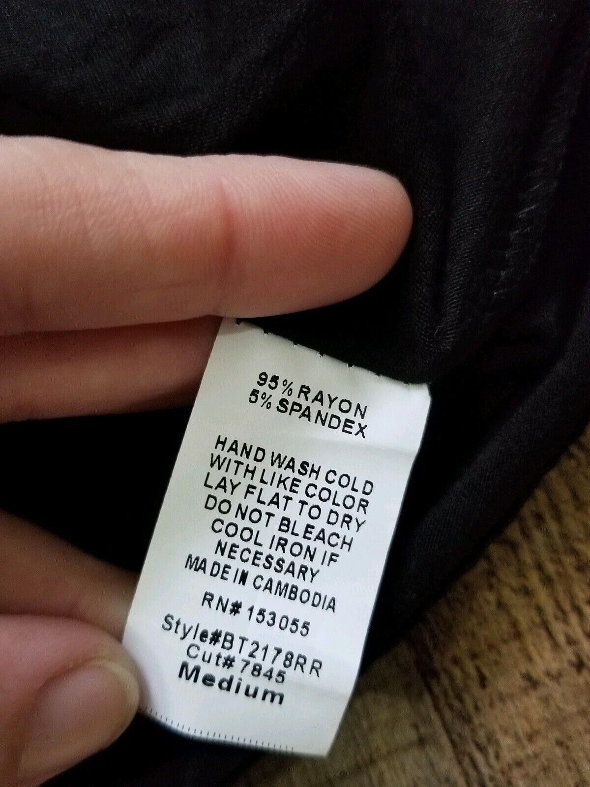 Designer Raggs To Riches Top Medium Baseball Short Sleeve Black Size M / US 6-8 / IT 42-44 - 4 Thumbnail