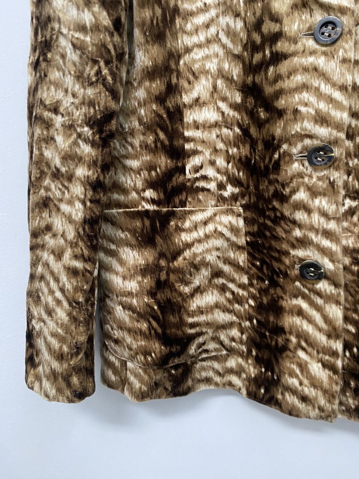Valentino VALENTINO PARIS MISS V LEOPARD DESIGN LUXURY JACKET Size L / US 10 / IT 46 - 7 Thumbnail