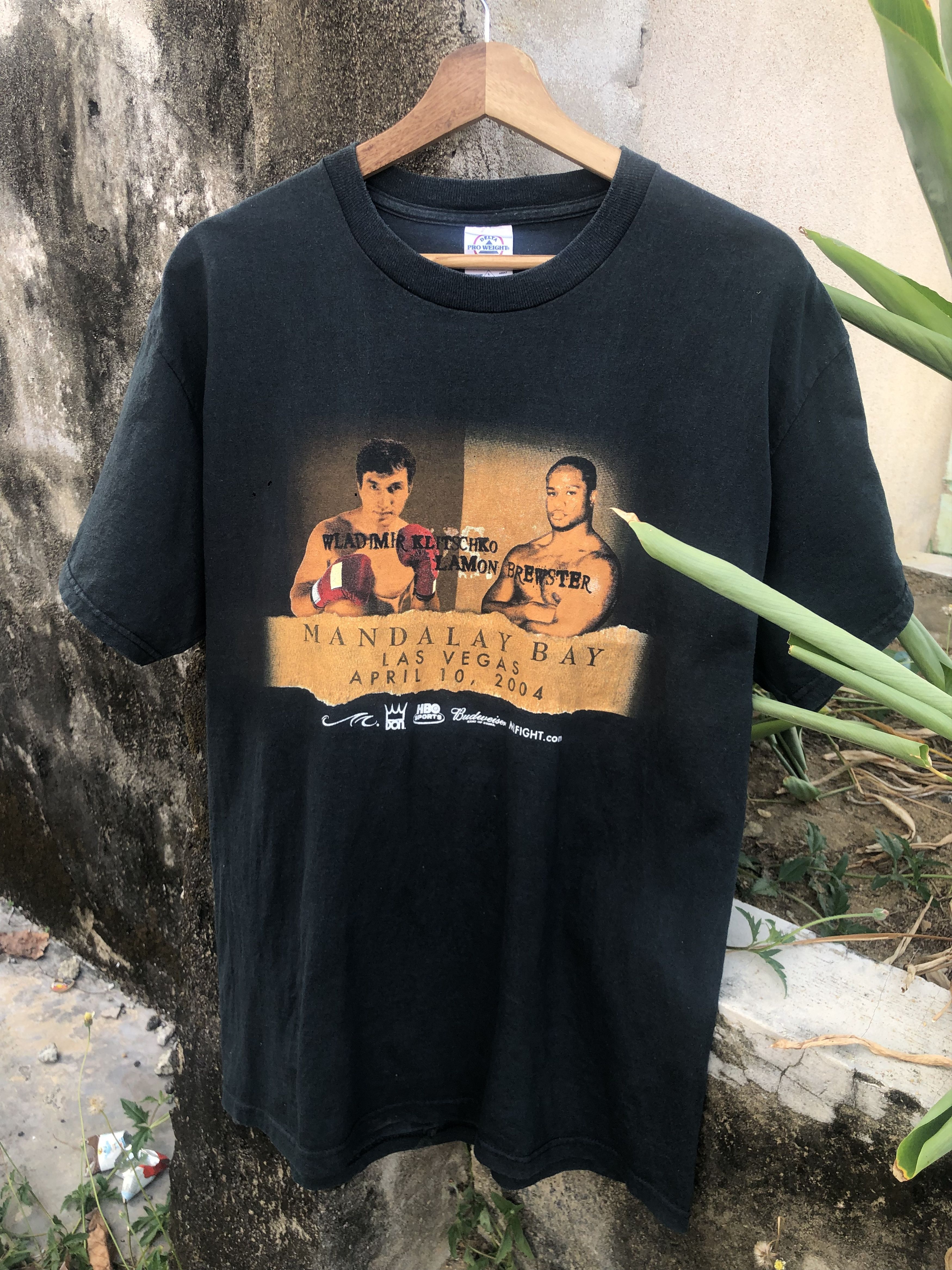 Vintage 2004 Vintage Lamon Brewster Boxing Championship Match Tee Size US L / EU 52-54 / 3 - 1 Thumbnail
