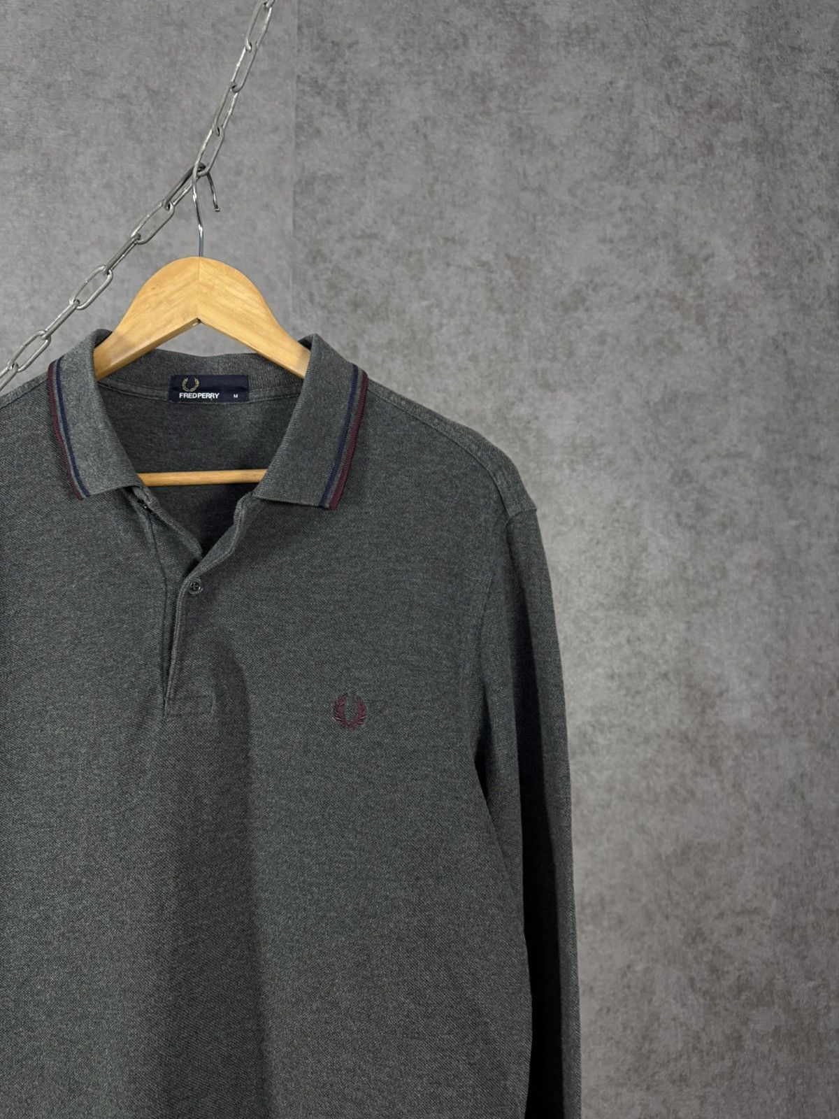 Fred Perry Fred Perry casual designer polo longsleeve Size US M / EU 48-50 / 2 - 2 Thumbnail