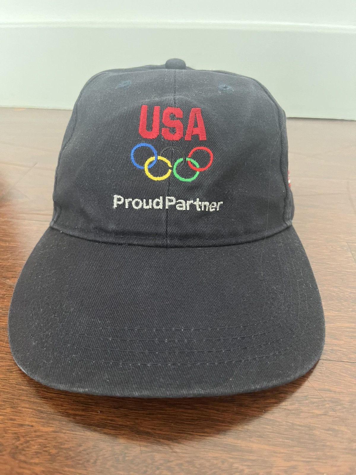 Budweiser × USA Olympics Budweiser USA Olympics Proud Partner Black Baseball Hat Size ONE SIZE - 1 Thumbnail