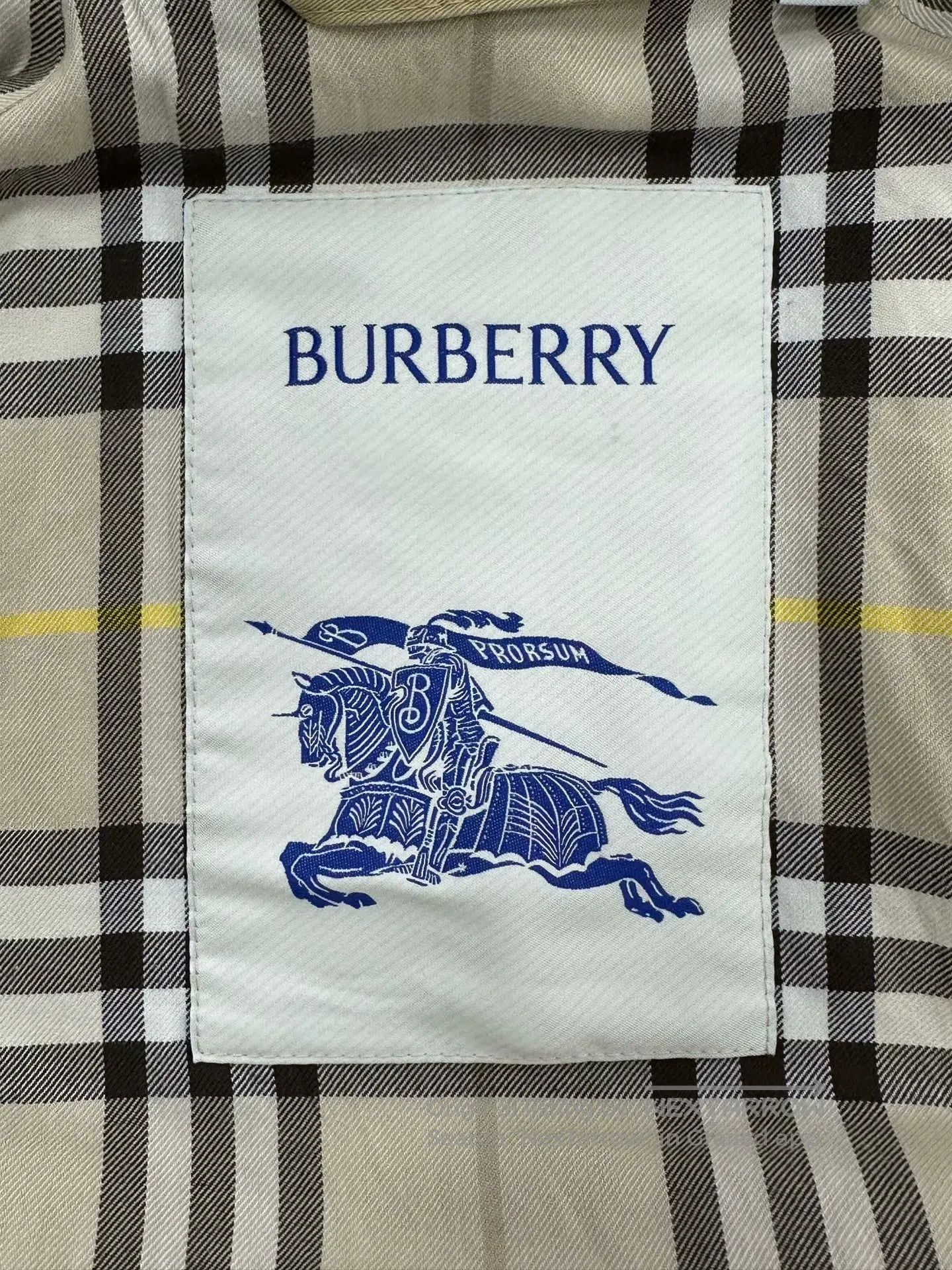 Burberry Burberry Khaki Corduroy Collar Zip Single Breasted Jacket| Size XS / US 0-2 / IT 36-38 - 3 Thumbnail