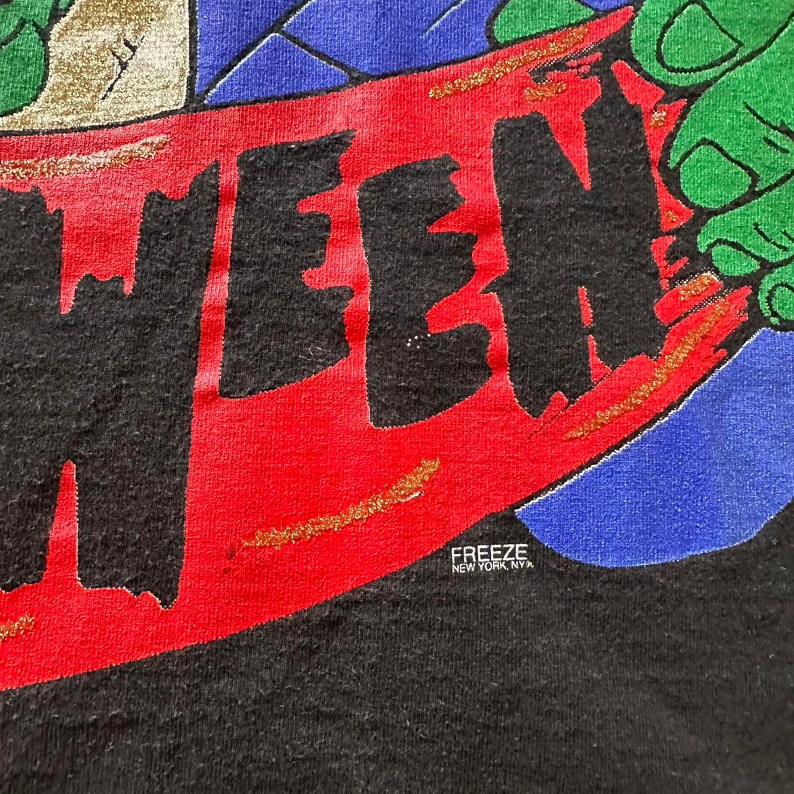 Vintage Vintage 1996 Halloween All Over Print Shirt Size US L / EU 52-54 / 3 - 3 Thumbnail