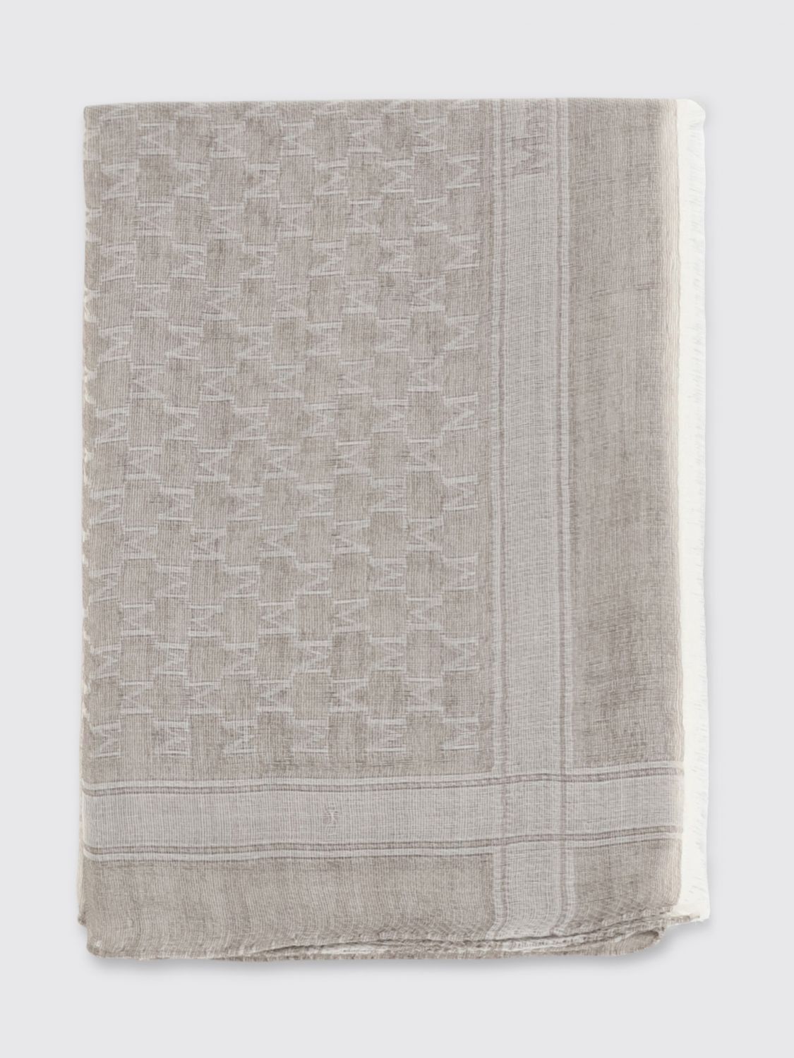 Max Mara Max Mara Scarf Woman Beige Size ONE SIZE - 1 Thumbnail