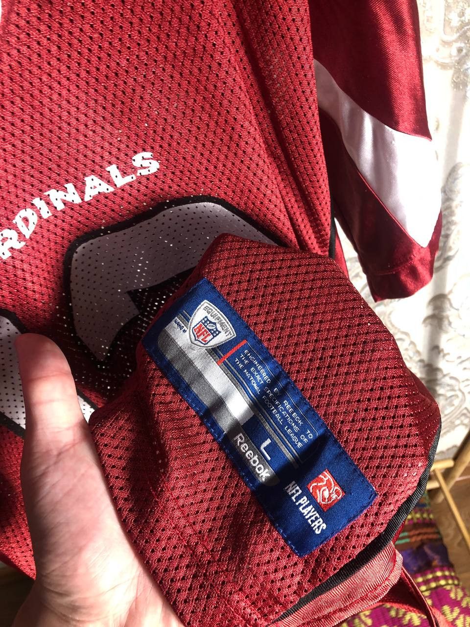 Reebok Vintage Reebok Equipment NFL Arizona Cardinals Jersey 90s Size US L / EU 52-54 / 3 - 4 Thumbnail