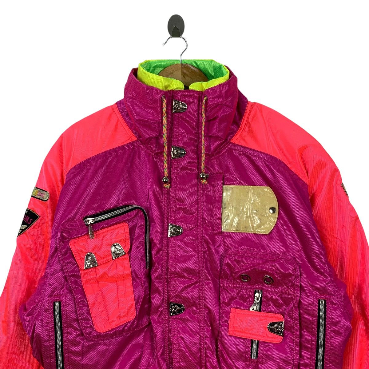 Vintage Vintage CANNON BALLERS PHENIX Team Coms Japan Bomber Jacket Size US S / EU 44-46 / 1 - 3 Thumbnail