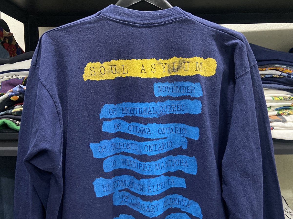 Band Tees Vintage 1993s Soul Asylum Grunge Nirvana TOUR TShirt Size US XL / EU 56 / 4 - 8 Thumbnail