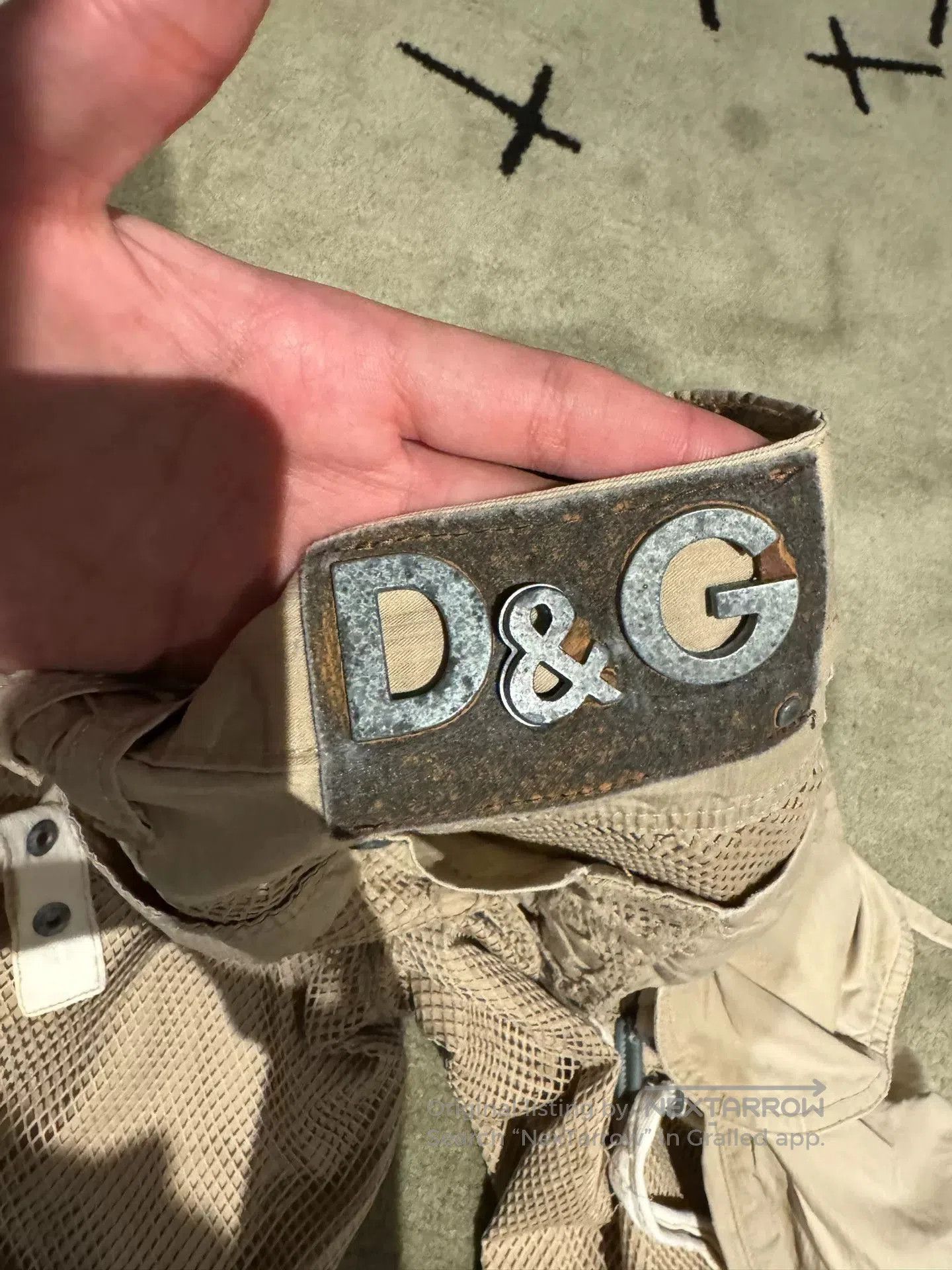 Dolce & Gabbana dolce&gabbana distressed cargo pants with straps. Size US 44 / EU 60 - 9 Thumbnail