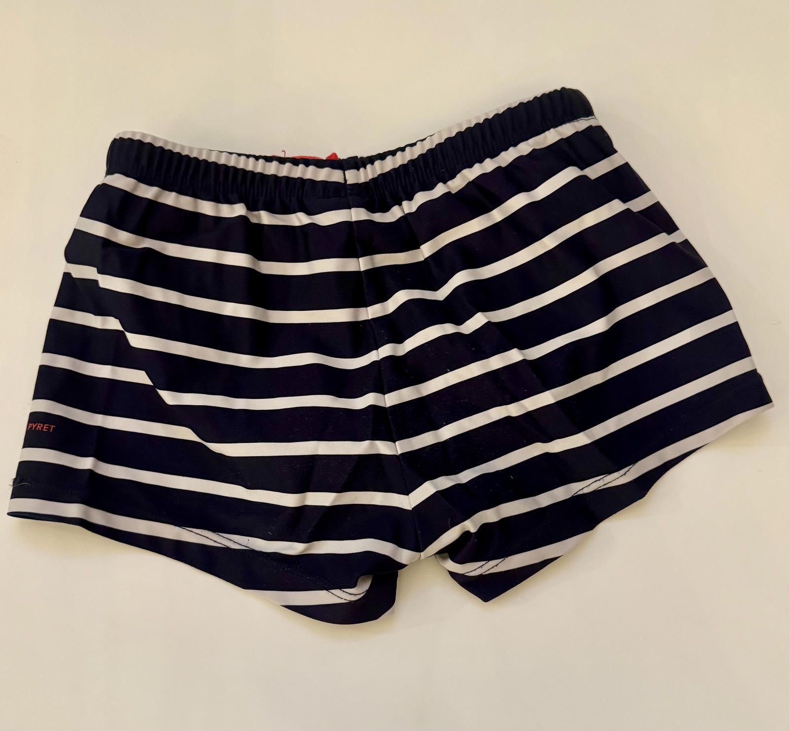 Other Polarn O. Pyret Unisex Swim Shorts Navy Stripes 2-4 years Size US 26 / EU 42 - 2 Thumbnail